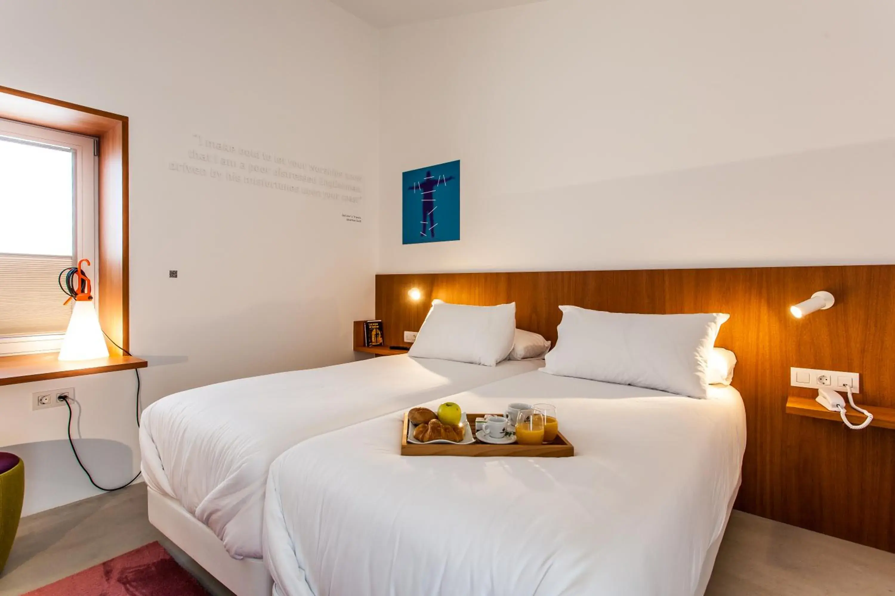 Twin Room in Hotel Bela Fisterra Twin Room in Hotel Bela Fisterra