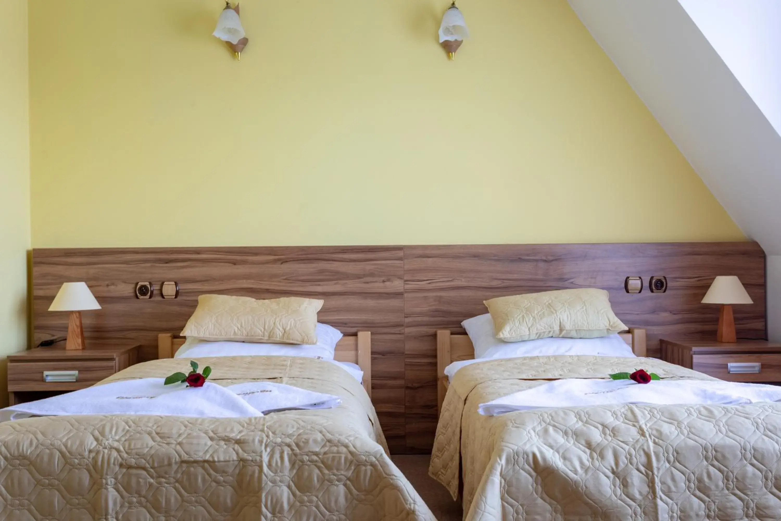 Quadruple Room in Hotel Góralski Raj Quadruple Room in Hotel Góralski Raj