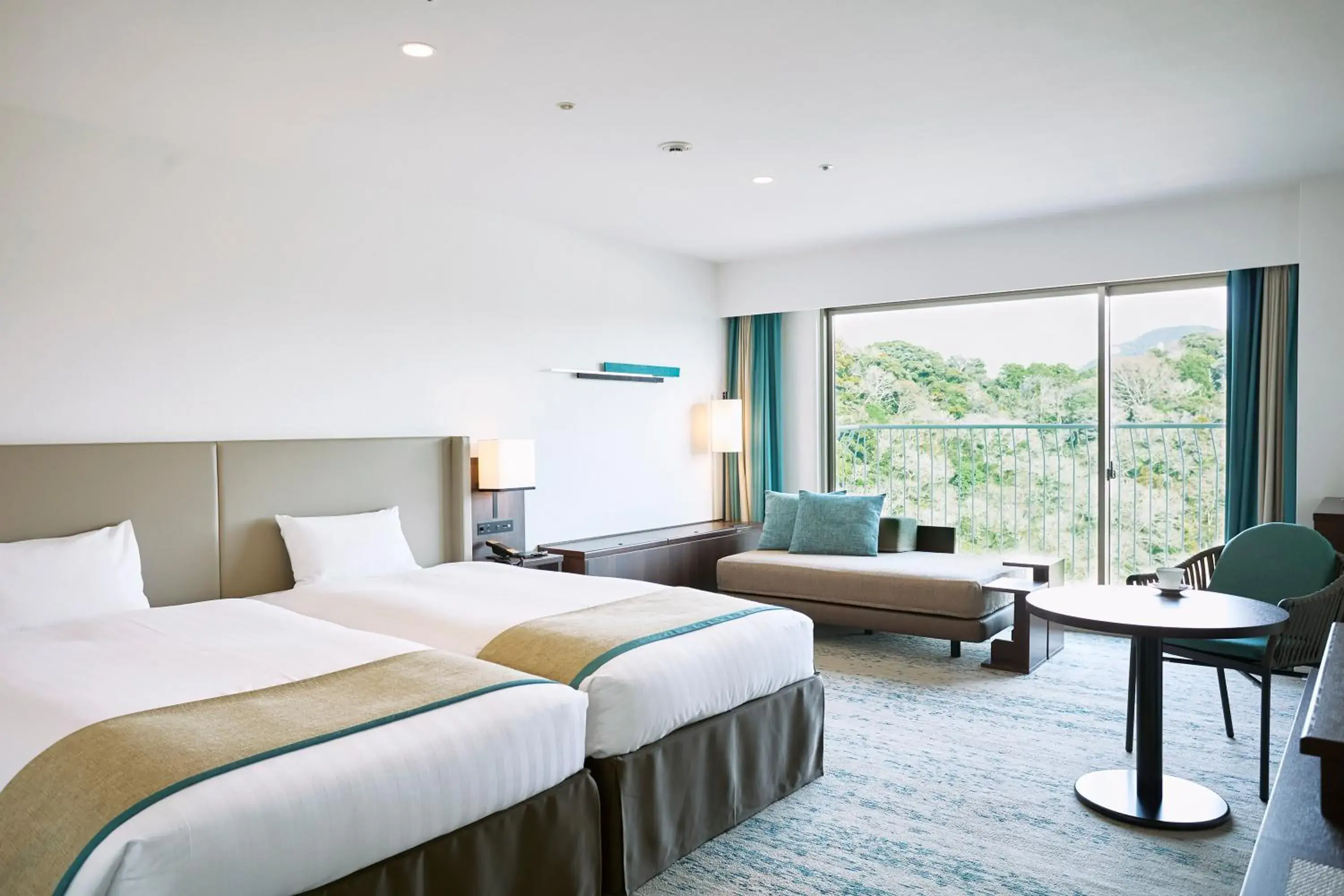 Standard Twin Room with Balcony in Shimoda Tokyu Hotel Standard Twin Room with Balcony in Shimoda Tokyu Hotel