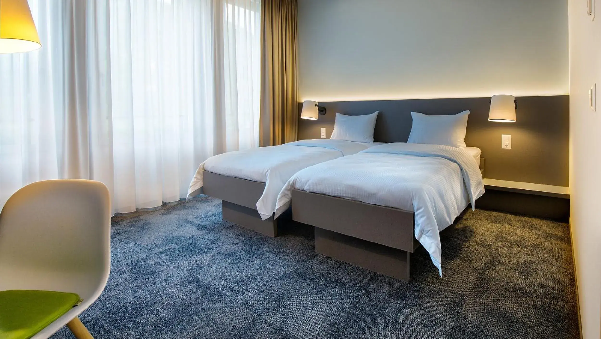 Double or Twin Room Comfort in b_smart motel Landquart Double or Twin Room Comfort in b_smart motel Landquart