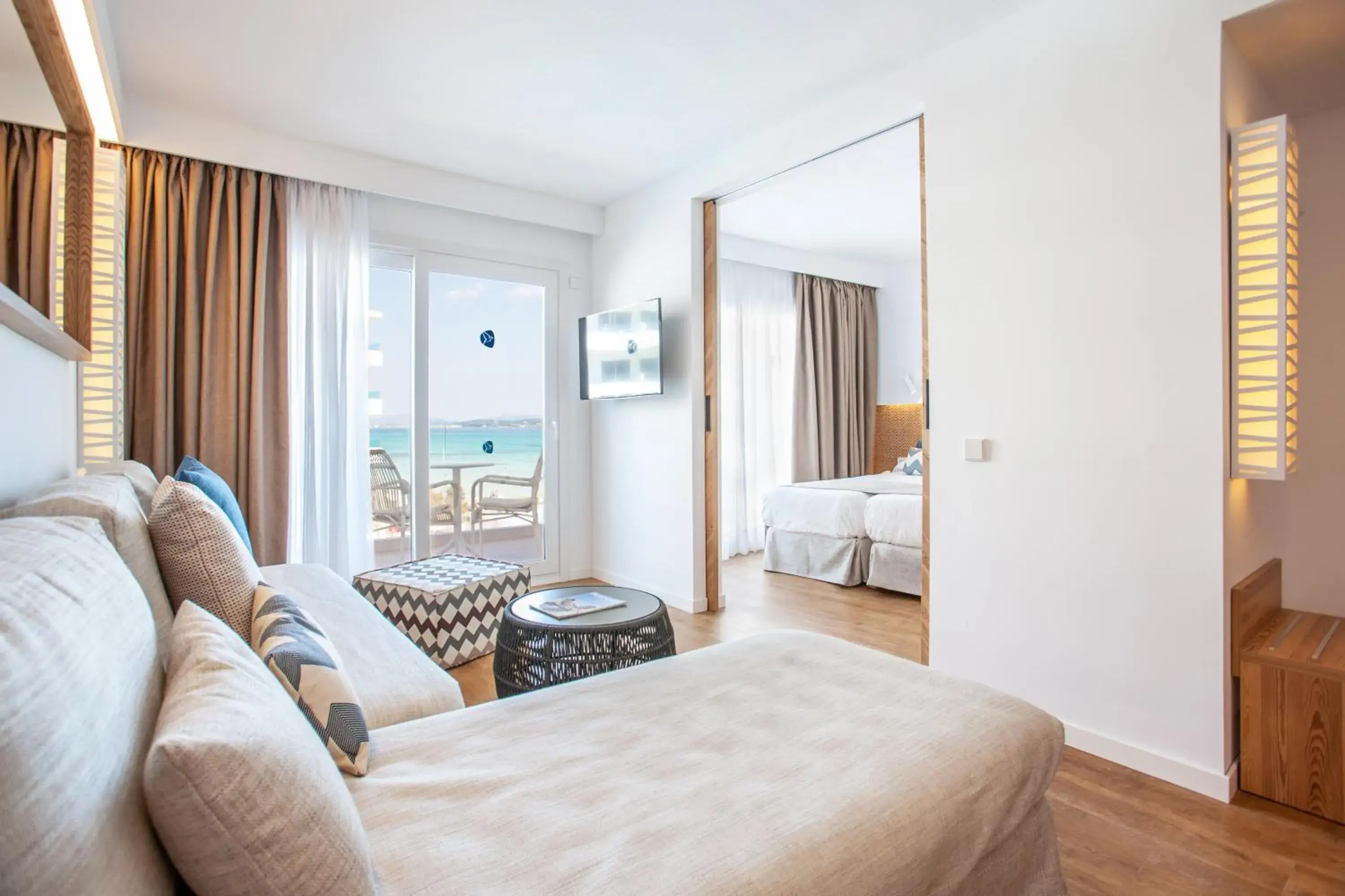 One-Bedroom Apartment with Sea Side View (2 Adults) in Grupotel Picafort Beach One-Bedroom Apartment with Sea Side View (2 Adults) in Grupotel Picafort Beach