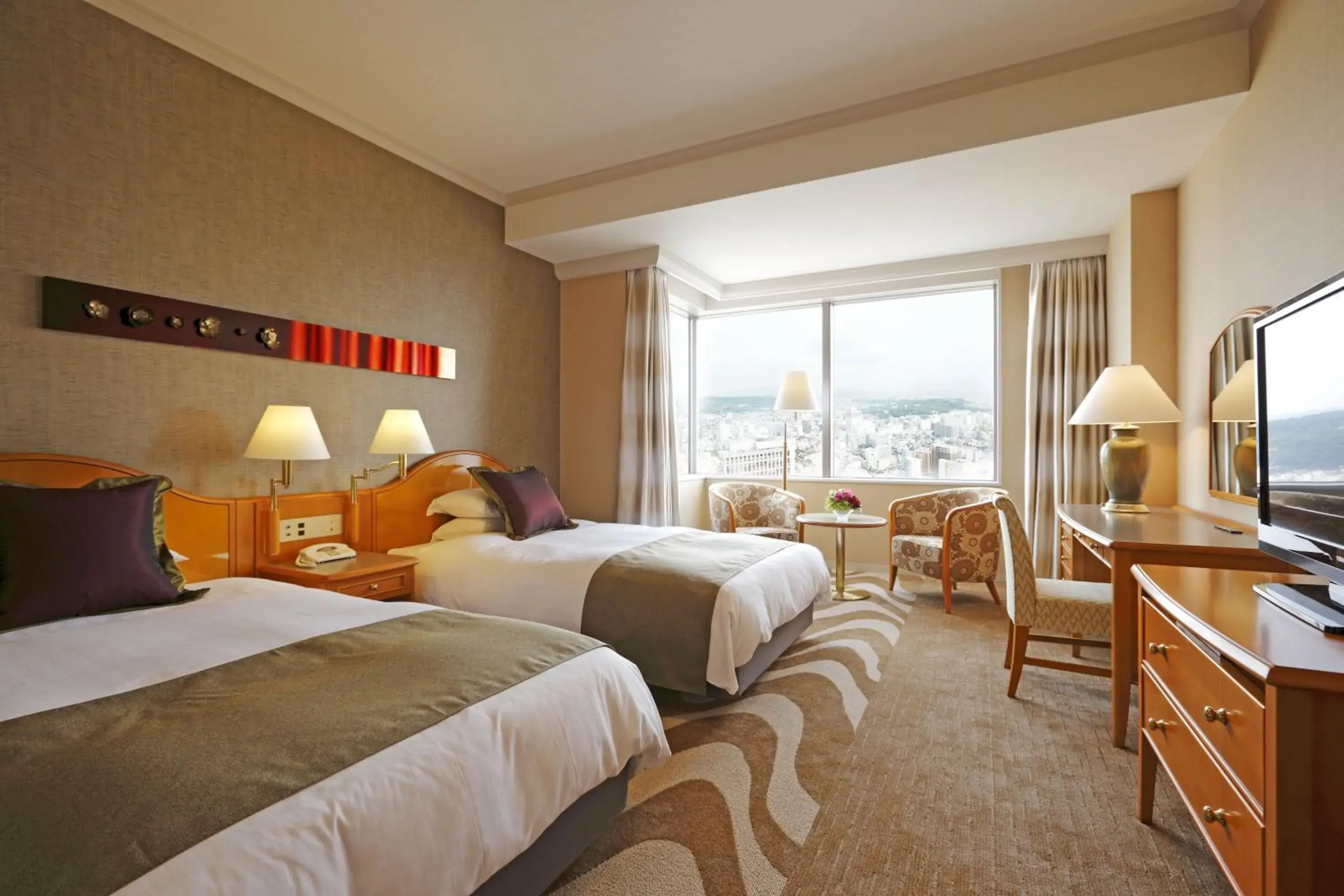 Comfort Twin Room - Non-Smoking in Hotel Nikko Kanazawa Comfort Twin Room - Non-Smoking in Hotel Nikko Kanazawa