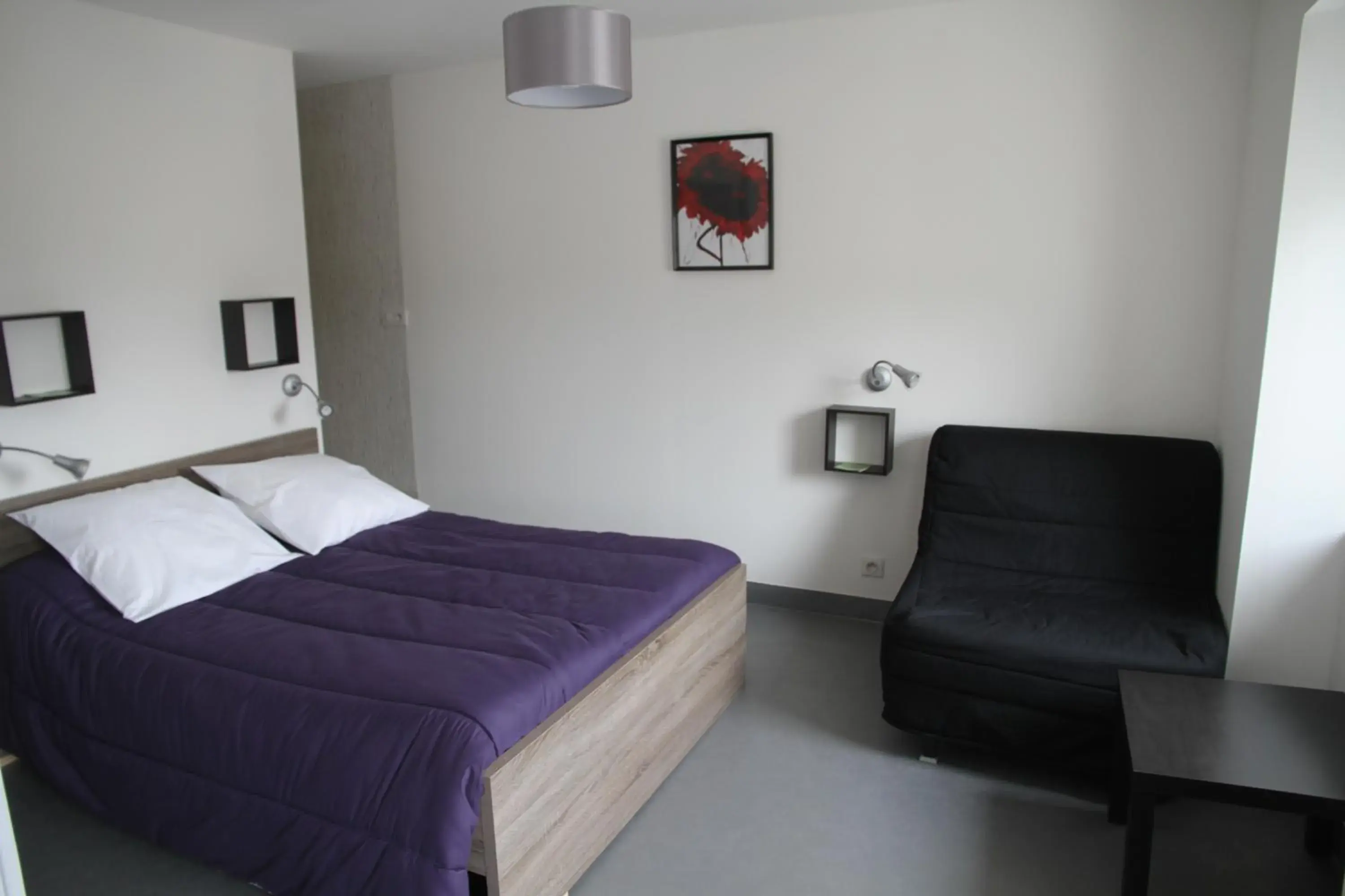 Double Room with Mountain View - single occupancy in Auberge Saint Jacques Double Room with Mountain View - single occupancy in Auberge Saint Jacques