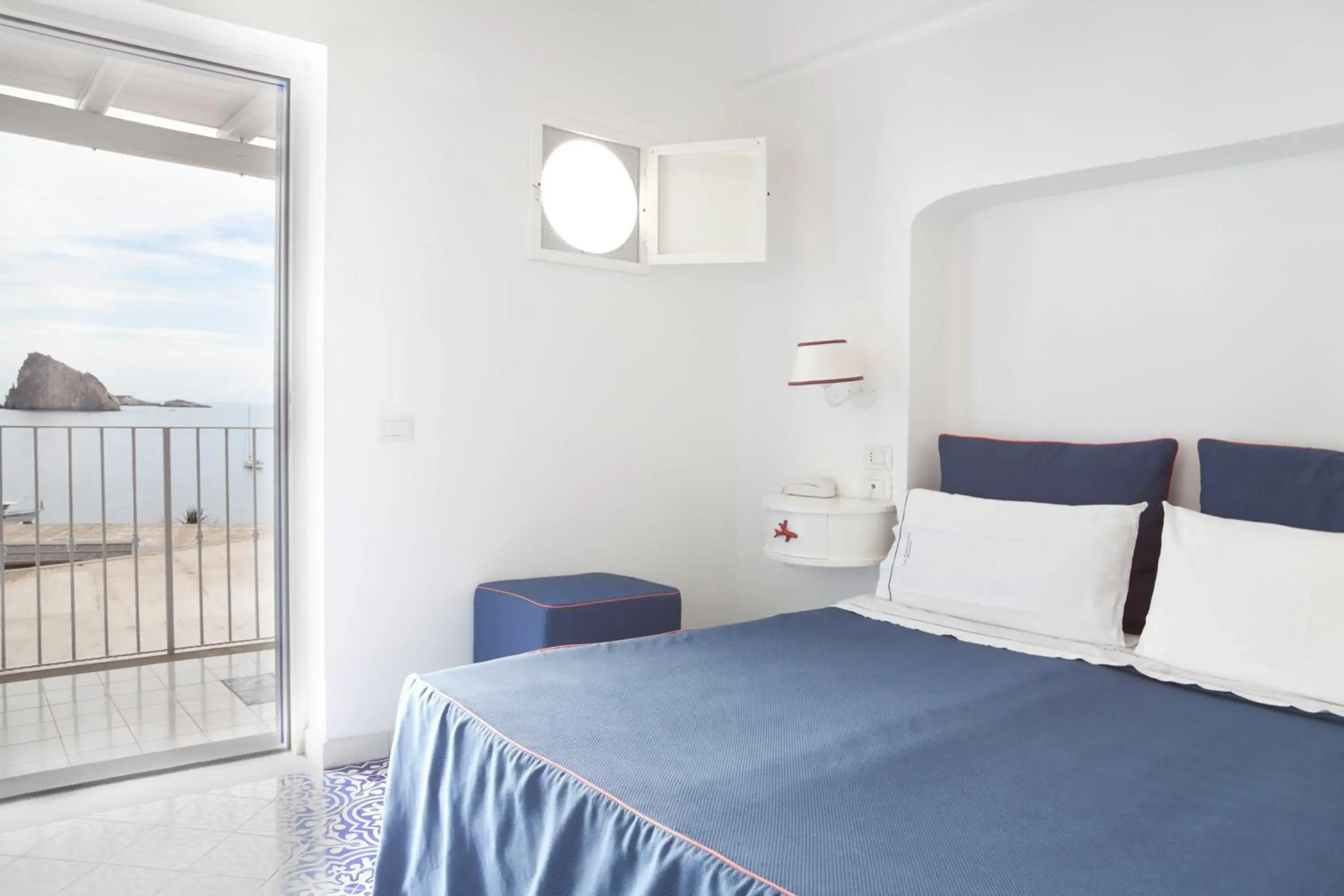 Double or Twin Room with Sea View in Hotel La Terrazza Double or Twin Room with Sea View in Hotel La Terrazza