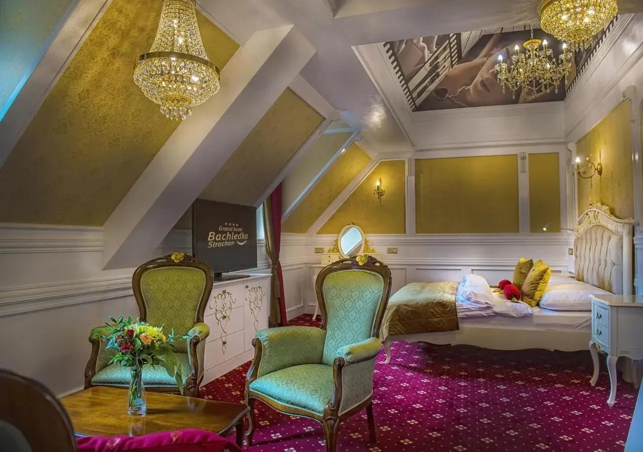 Family Room with Mountain View in Grand Hotel**** Bachledka Strachan Family Room with Mountain View in Grand Hotel**** Bachledka Strachan