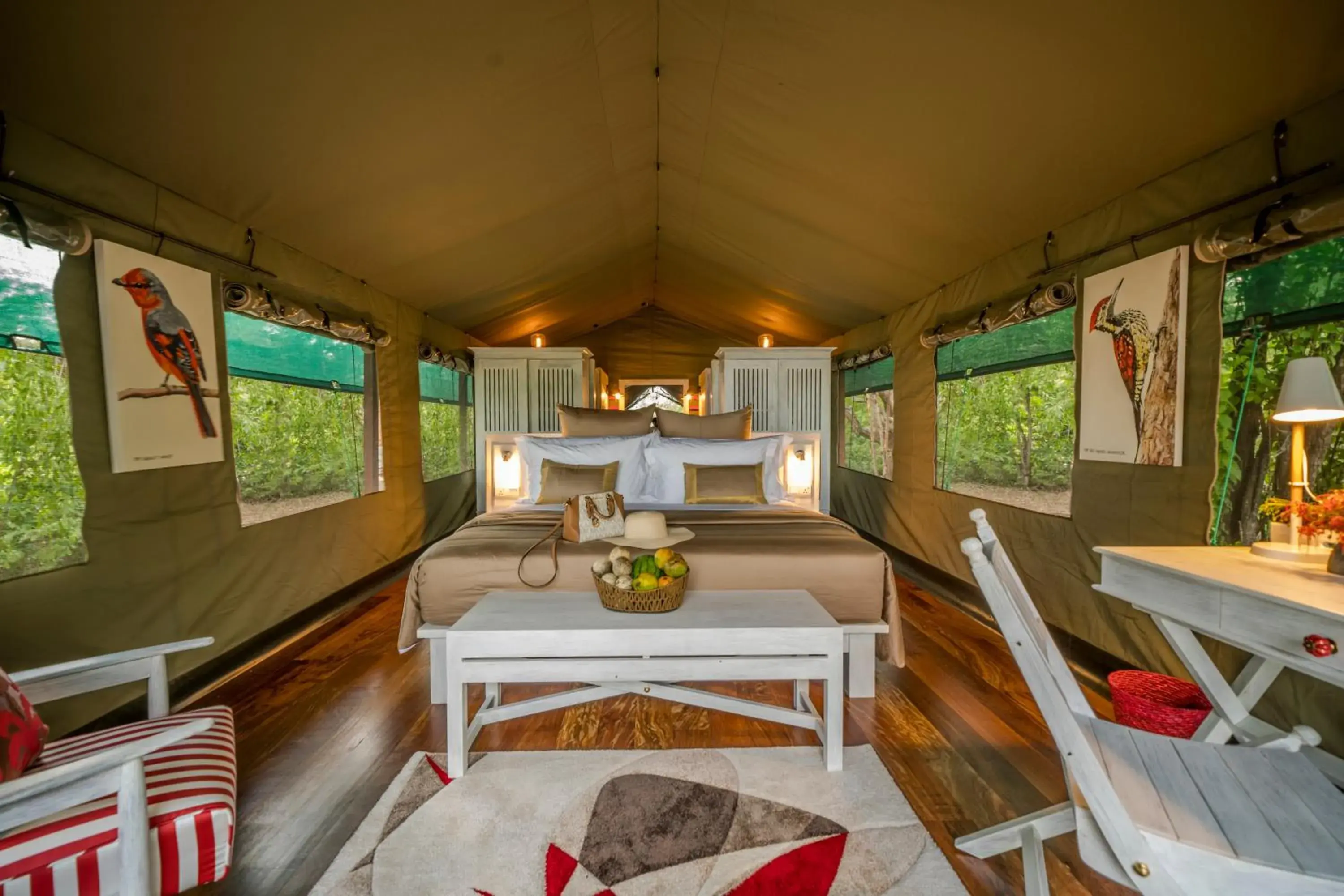 Deluxe Triple Lodge with Lake View (Complimentary Cocktail & Free Bird Watching Nature Trail) - single occupancy in Flameback Eco Lodge Deluxe Triple Lodge with Lake View (Complimentary Cocktail & Free Bird Watching Nature Trail) - single occupancy in Flameback Eco Lodge