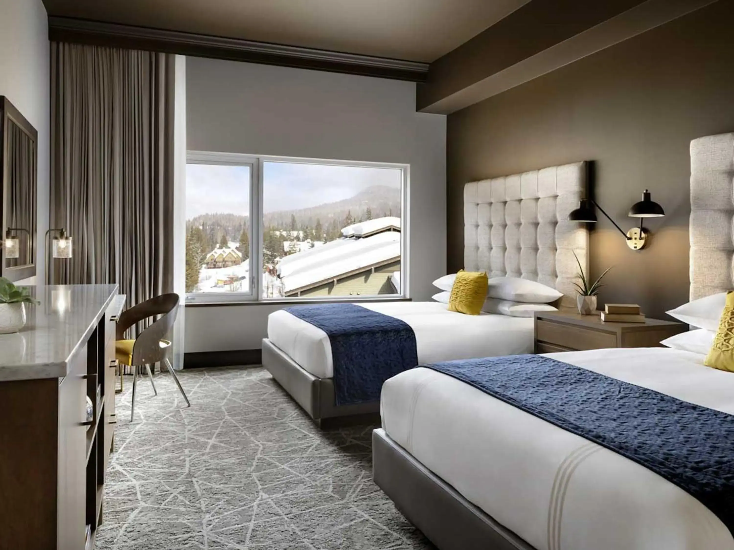 Deluxe Queen Room with Two Queen Beds and Inland View in The Josie Hotel, Autograph Collection Deluxe Queen Room with Two Queen Beds and Inland View in The Josie Hotel, Autograph Collection