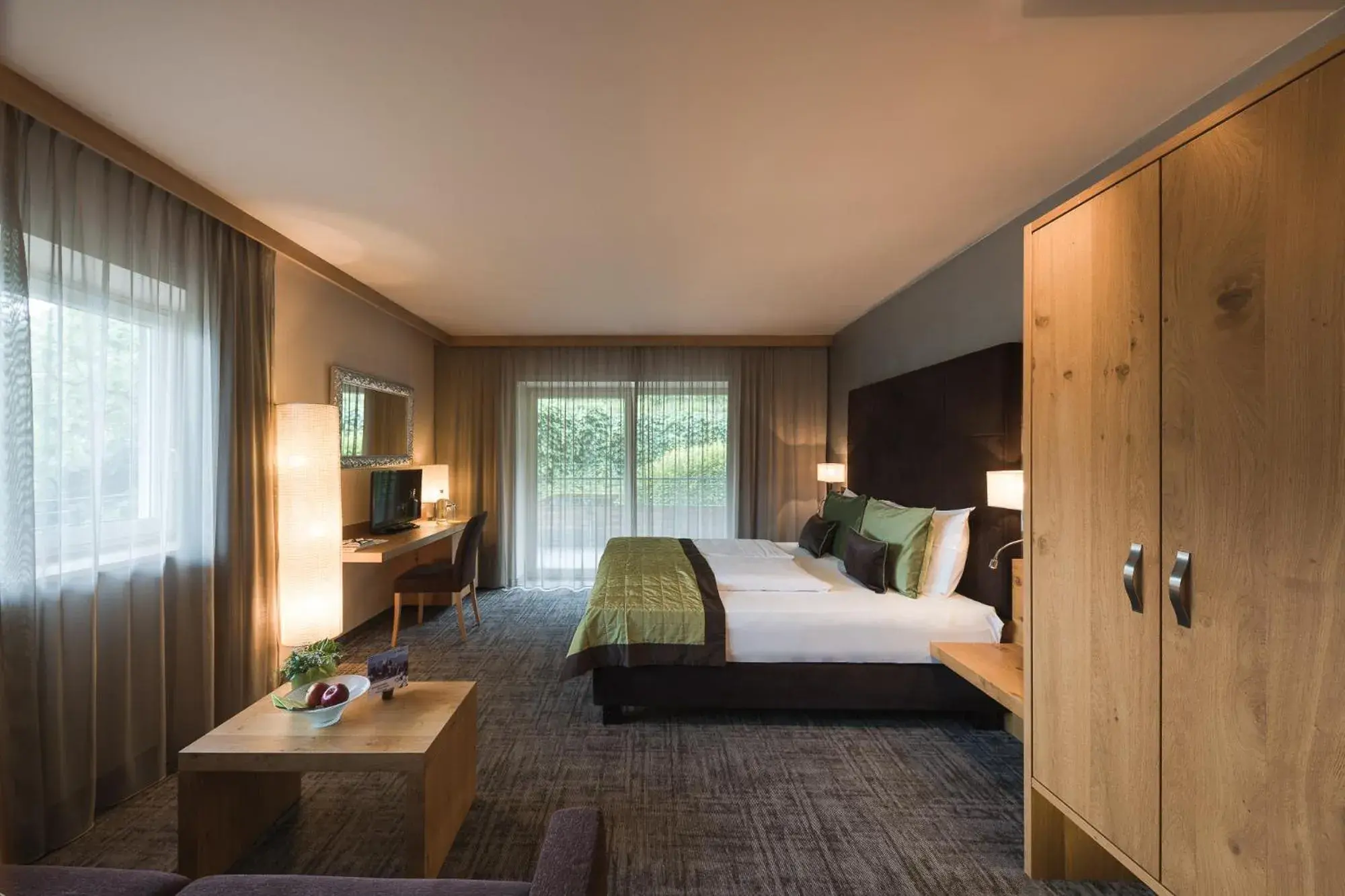 Double Room with Garden View - single occupancy in La Maiena Meran Resort Double Room with Garden View - single occupancy in La Maiena Meran Resort