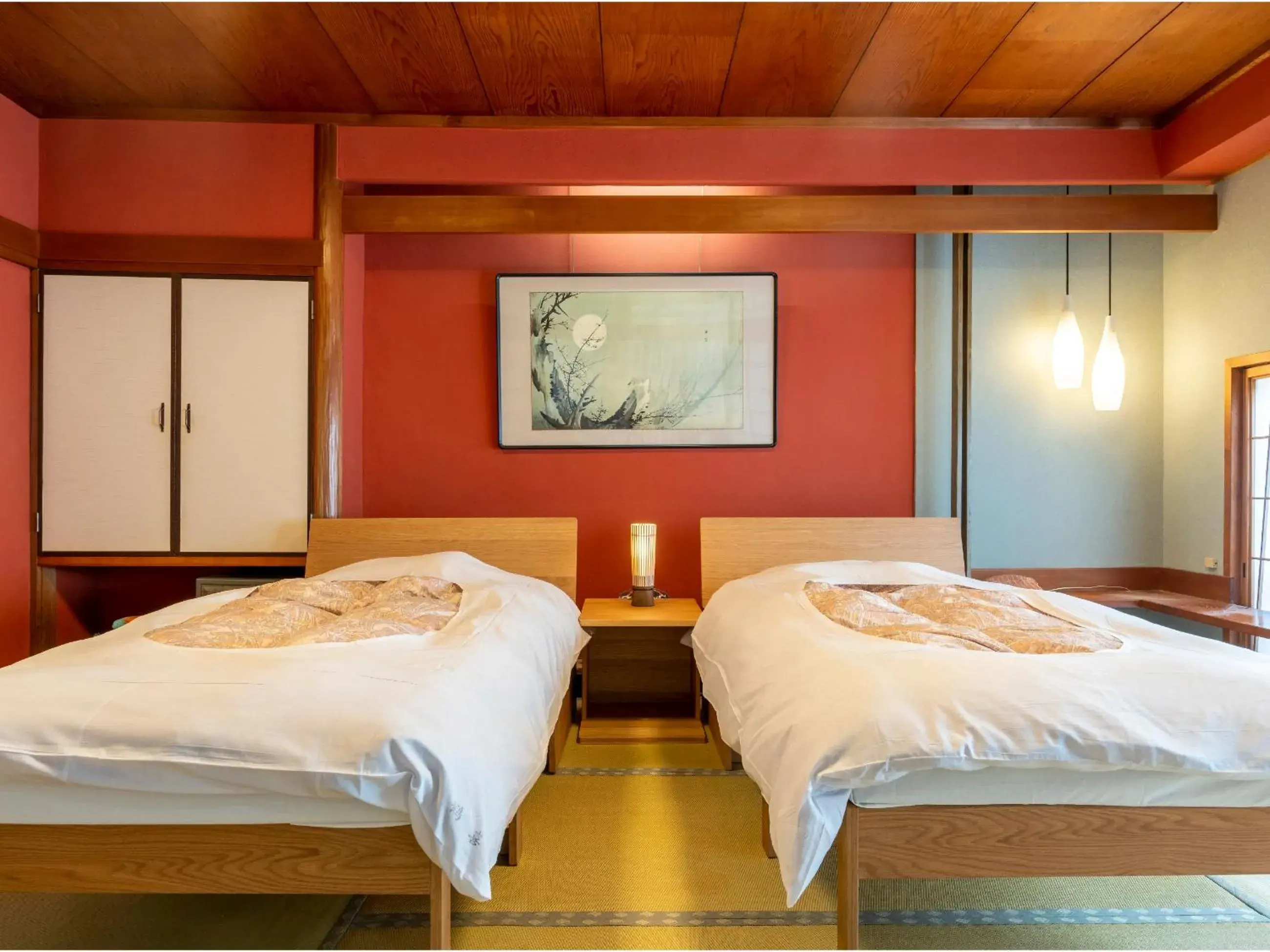 Twin Room with Shared Bathroom in Yanagiso Twin Room with Shared Bathroom in Yanagiso