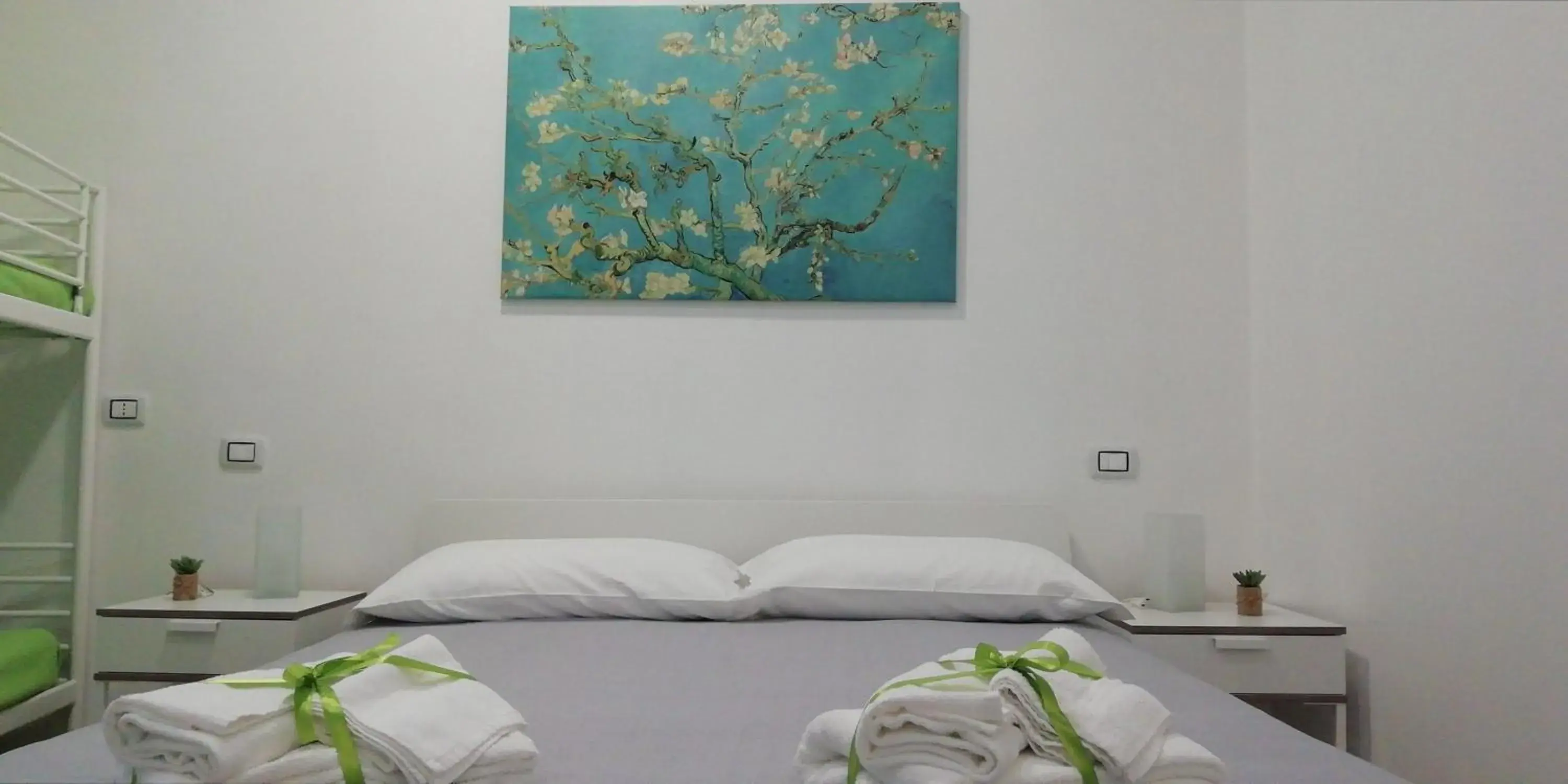 Quadruple Room with Private Bathroom in B&B Sole Mare Vento Quadruple Room with Private Bathroom in B&B Sole Mare Vento