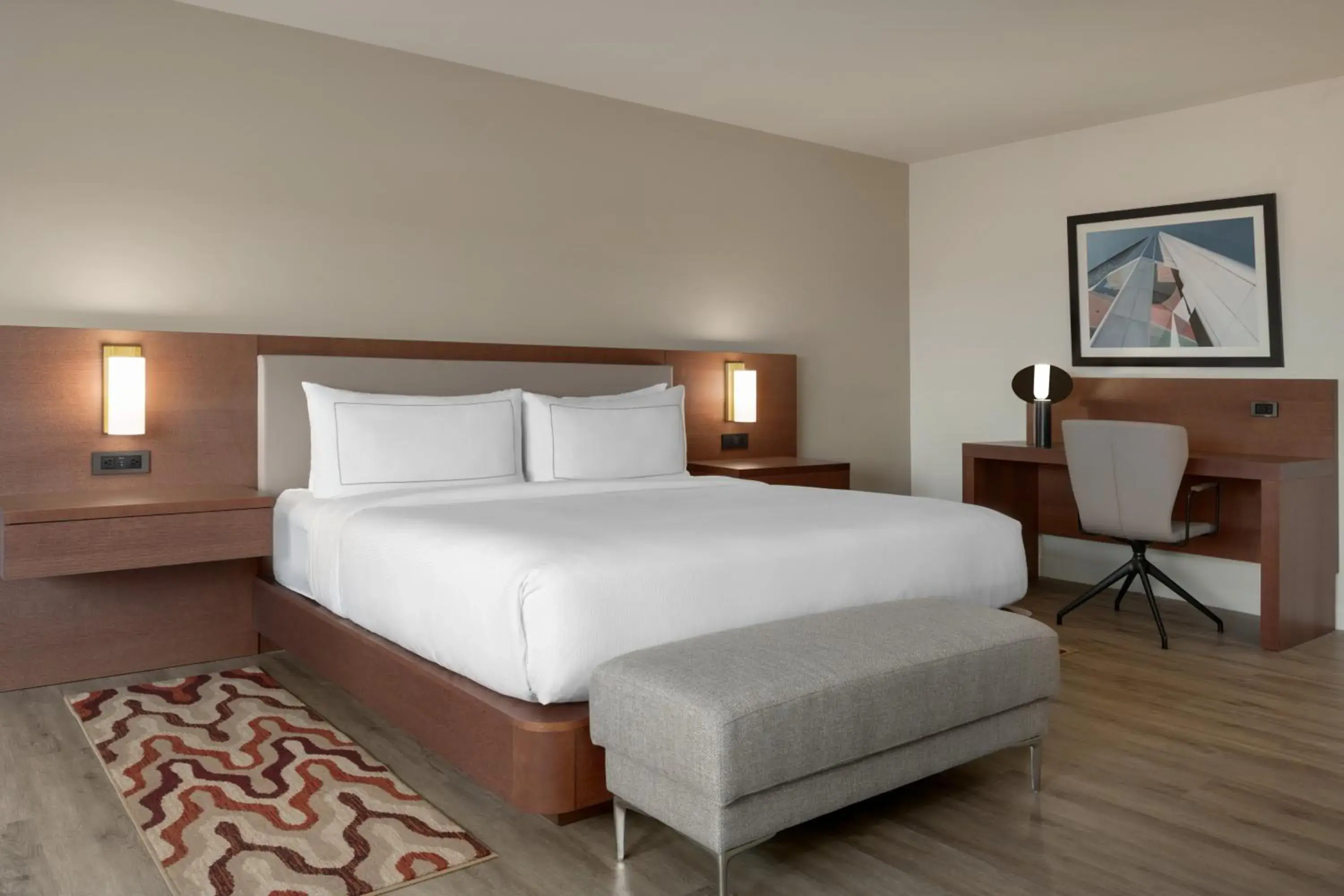 Corner King Room with Sofa Bed in DoubleTree by Hilton Bloomington Minneapolis South Corner King Room with Sofa Bed in DoubleTree by Hilton Bloomington Minneapolis South