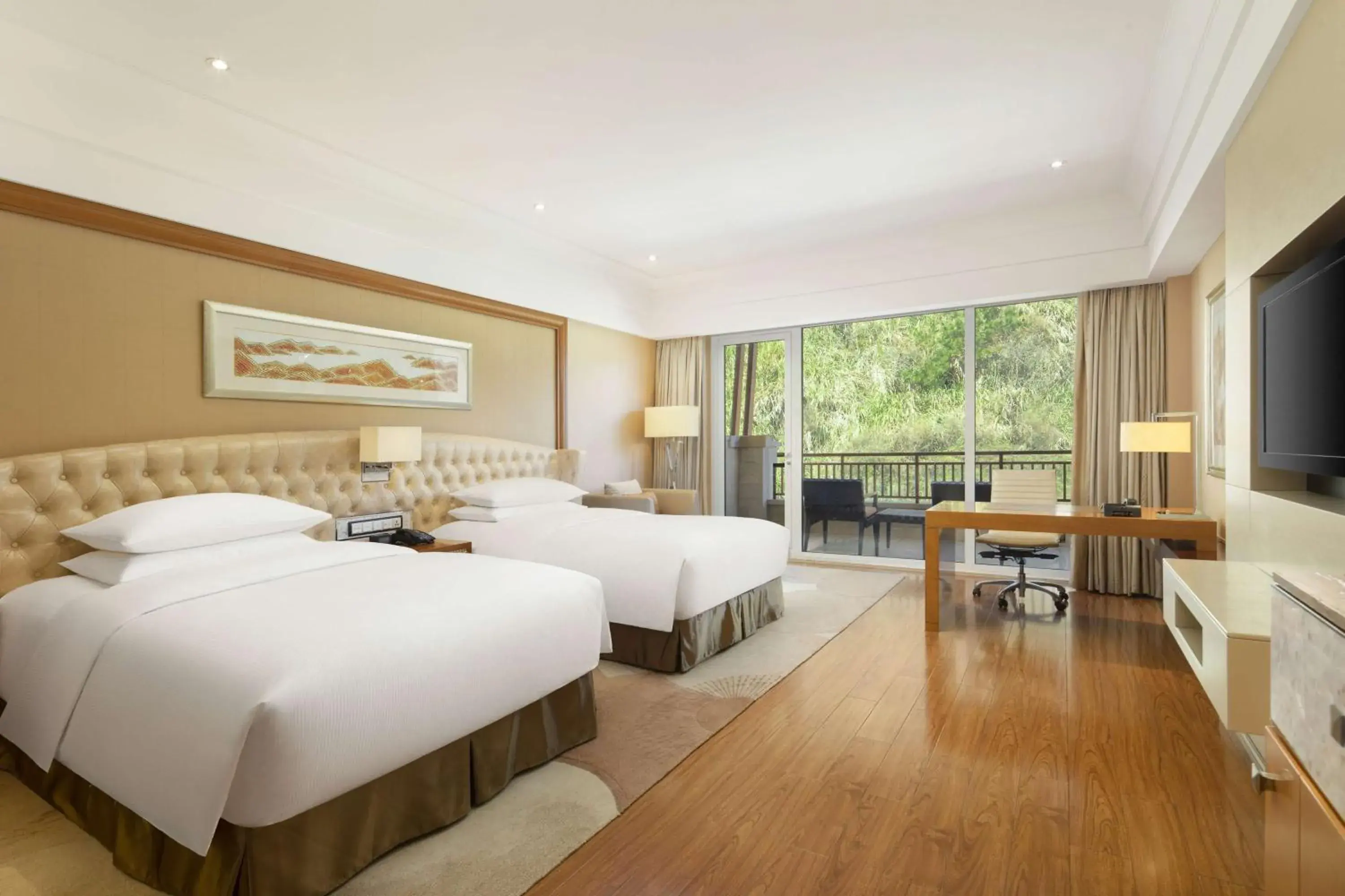 Deluxe Twin Room in Hilton Hangzhou Qiandao Lake Resort Deluxe Twin Room in Hilton Hangzhou Qiandao Lake Resort