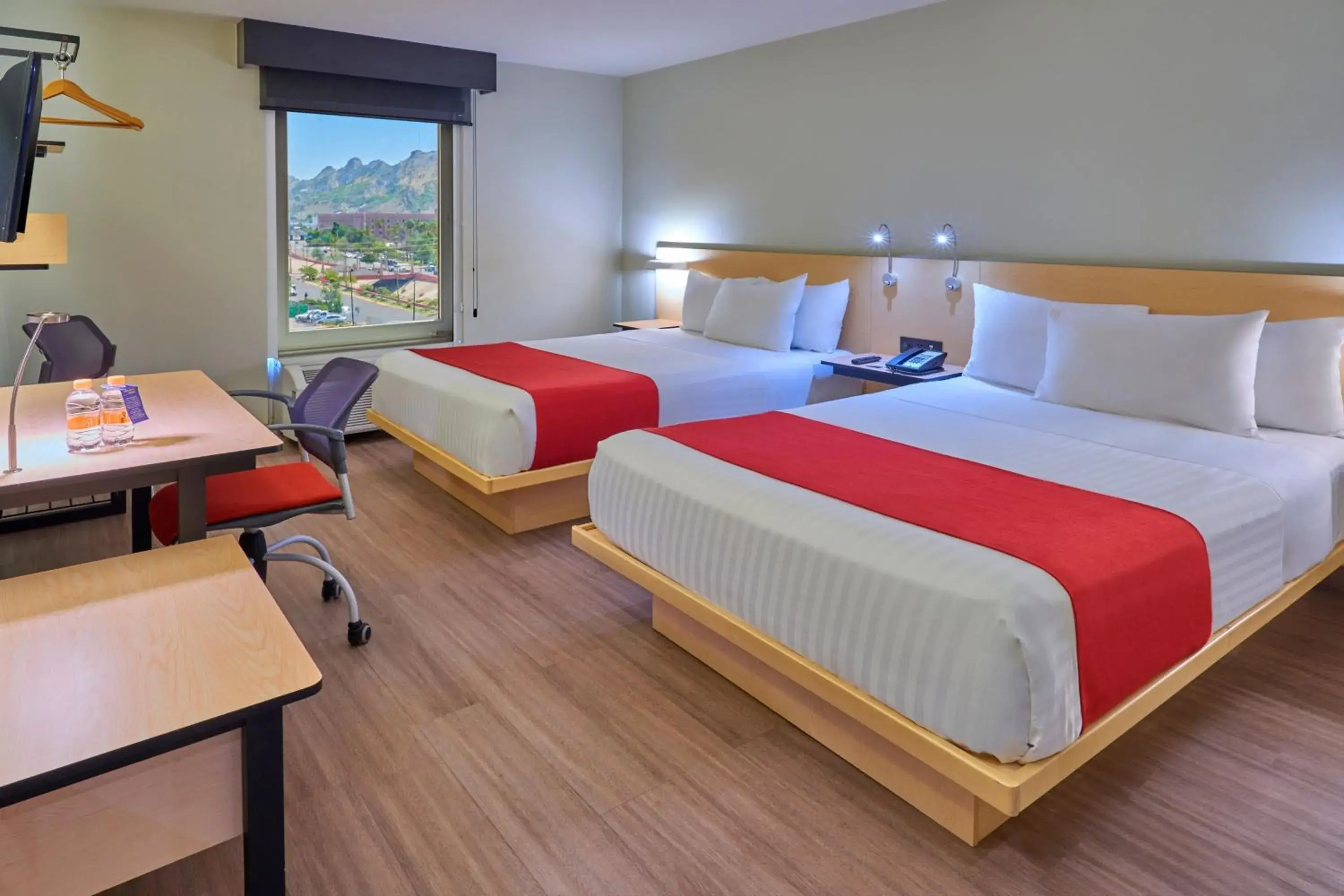 Double Room with Two Double Beds in City Express by Marriott Hermosillo Double Room with Two Double Beds in City Express by Marriott Hermosillo