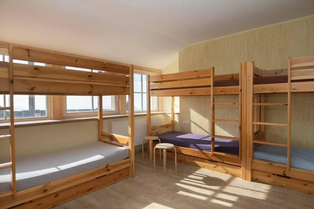 single bed in dormitory in Hochwaldbaude single bed in dormitory in Hochwaldbaude