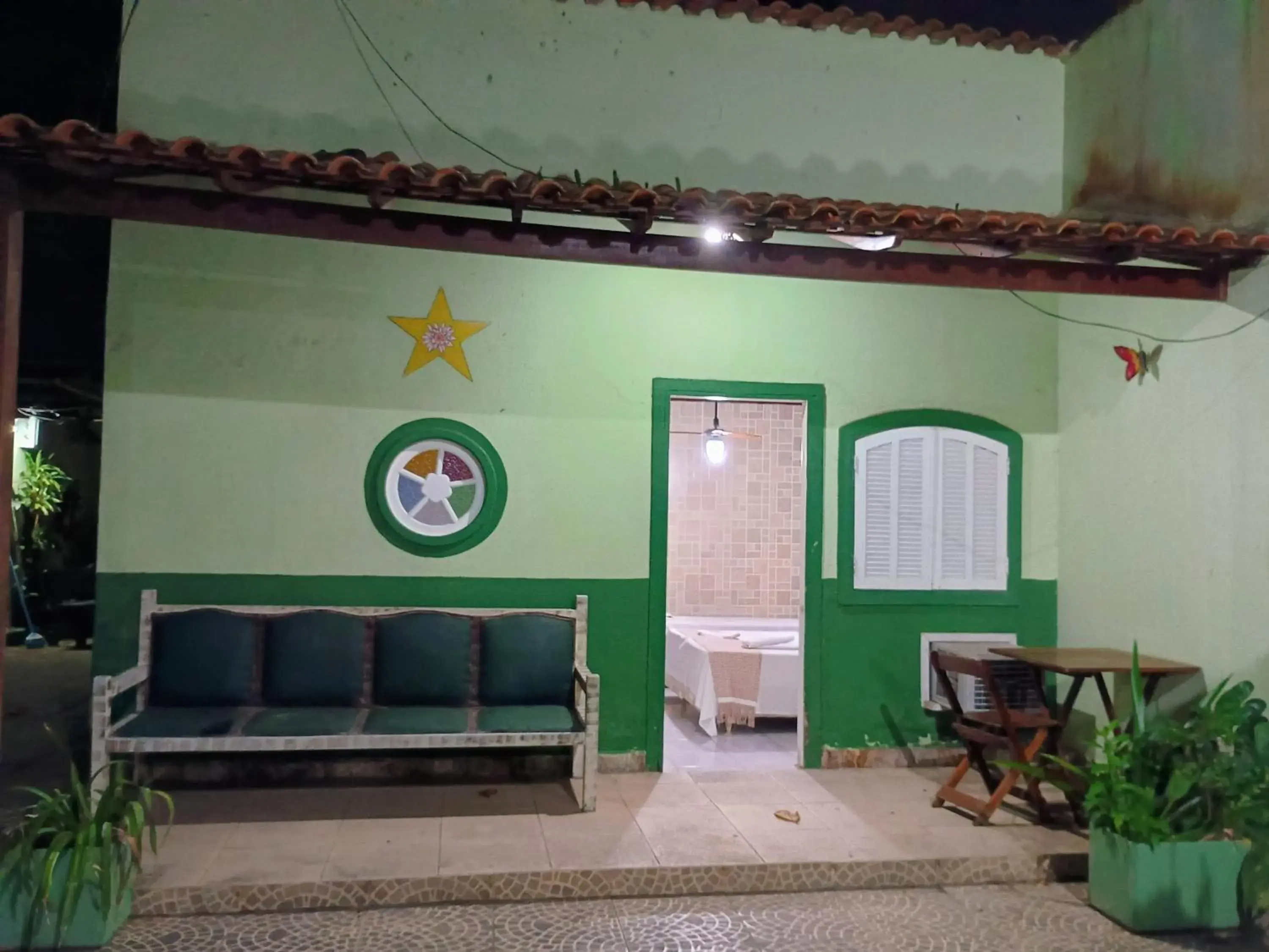 Basic Triple Room - single occupancy in Pousada Recanto Shangri-la Basic Triple Room - single occupancy in Pousada Recanto Shangri-la