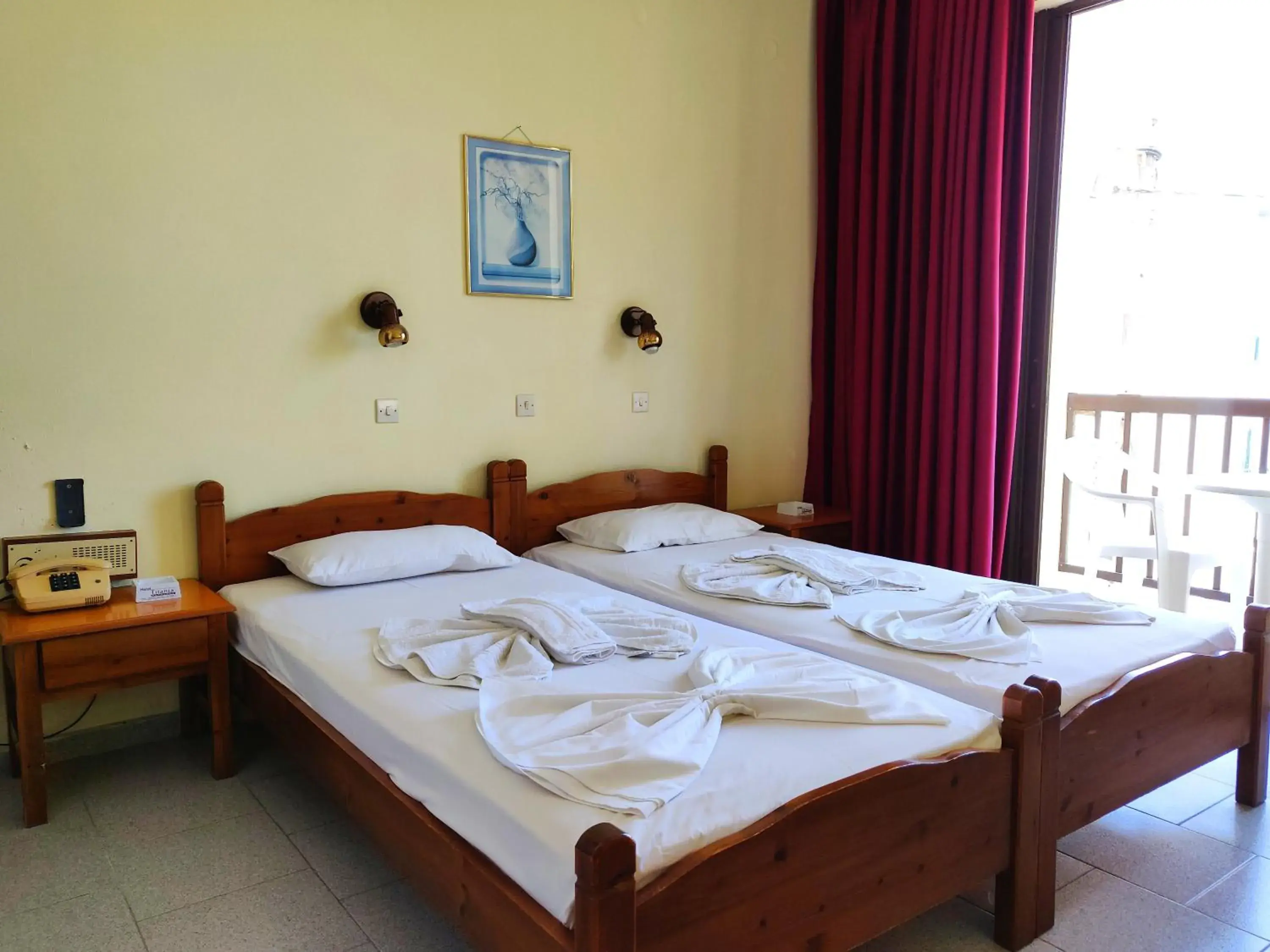 Triple Room with Balcony in Titania Hotel Karpathos Triple Room with Balcony in Titania Hotel Karpathos