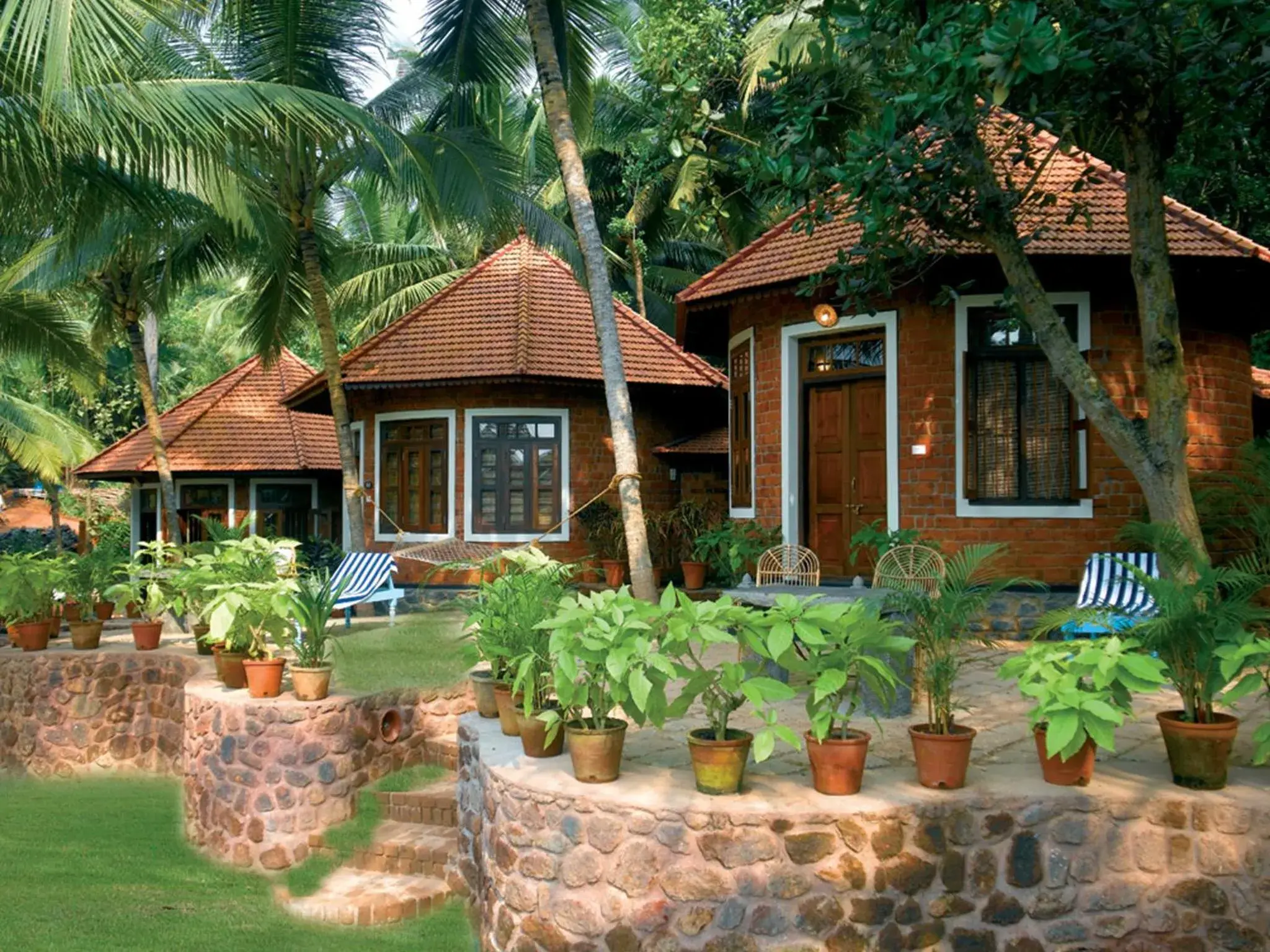 Ayurveda Panchkarma / Slimming Program - single occupancy - Kerala House Deluxe A/C in Soma Manaltheeram Ayurveda BeachVillage Ayurveda Panchkarma / Slimming Program - single occupancy - Kerala House Deluxe A/C in Soma Manaltheeram Ayurveda BeachVillage