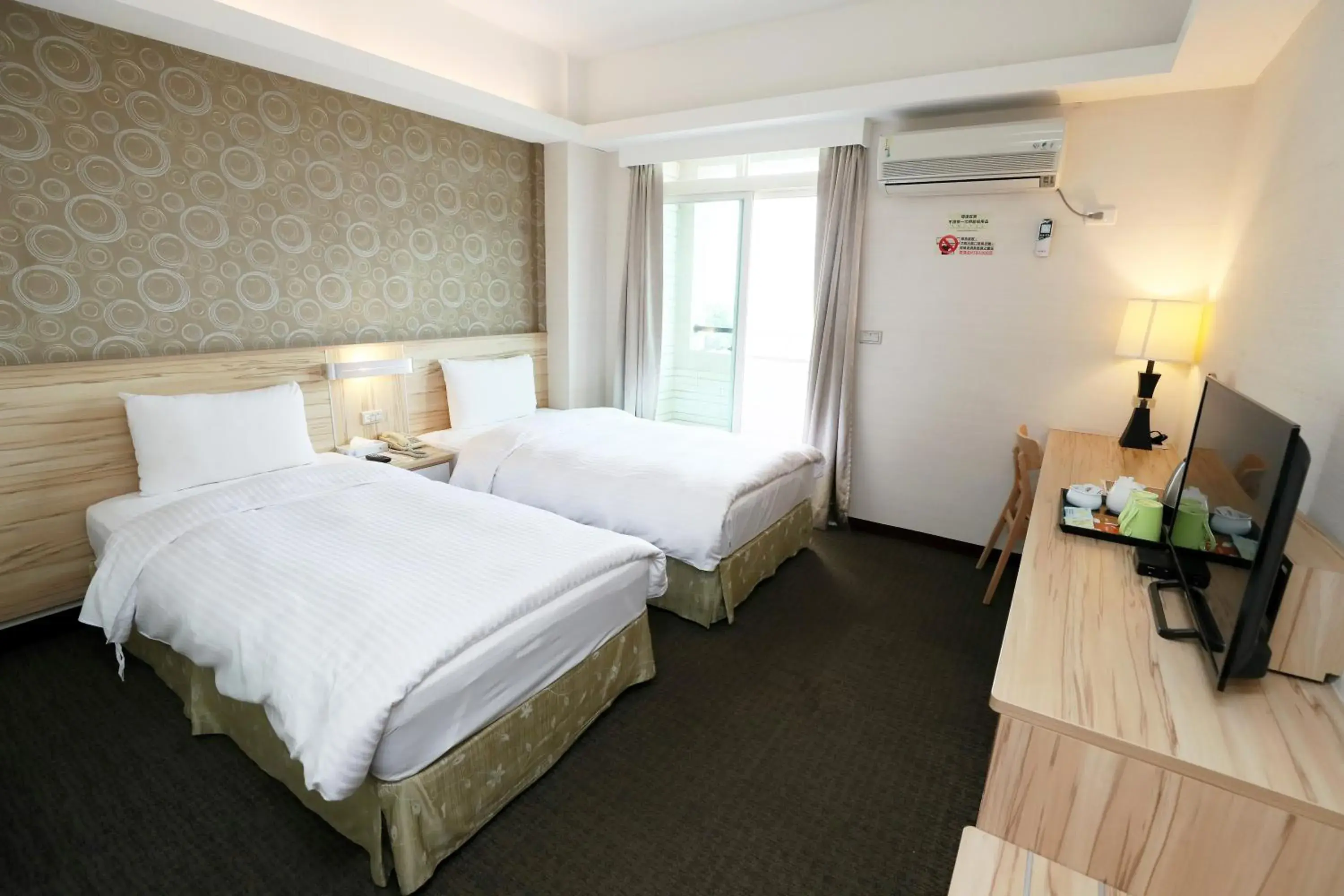 Standard Twin Room in Hoya Resort Hotel Chiayi Standard Twin Room in Hoya Resort Hotel Chiayi