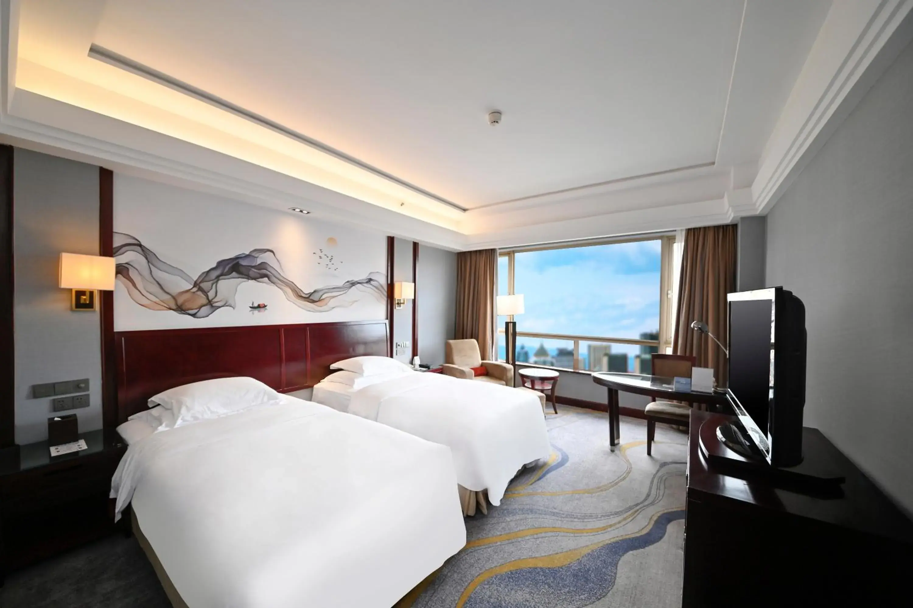 Standard Twin Room in Crowne Plaza City Center Ningbo by IHG - Near Ningbo Railway Station Standard Twin Room in Crowne Plaza City Center Ningbo by IHG - Near Ningbo Railway Station