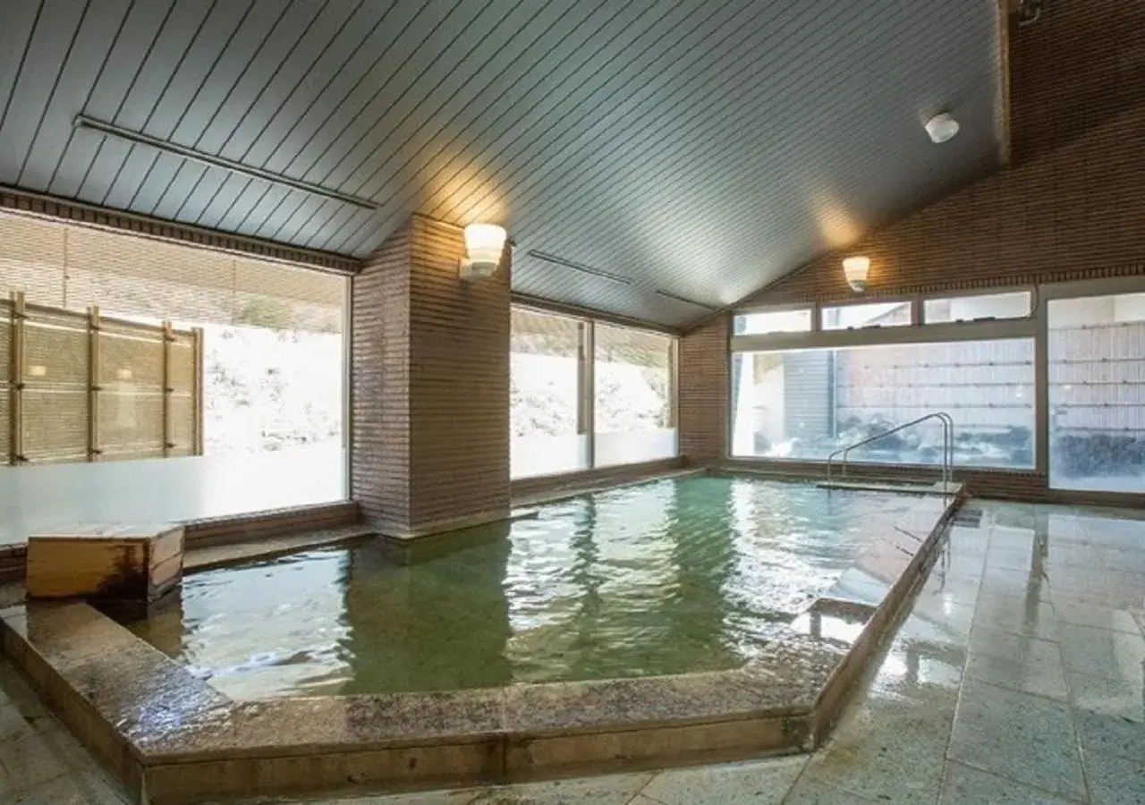 Japanese-Style Room with Shared Bathroom and Mountain View - Non-Smoking in Hotel New Momiji Japanese-Style Room with Shared Bathroom and Mountain View - Non-Smoking in Hotel New Momiji