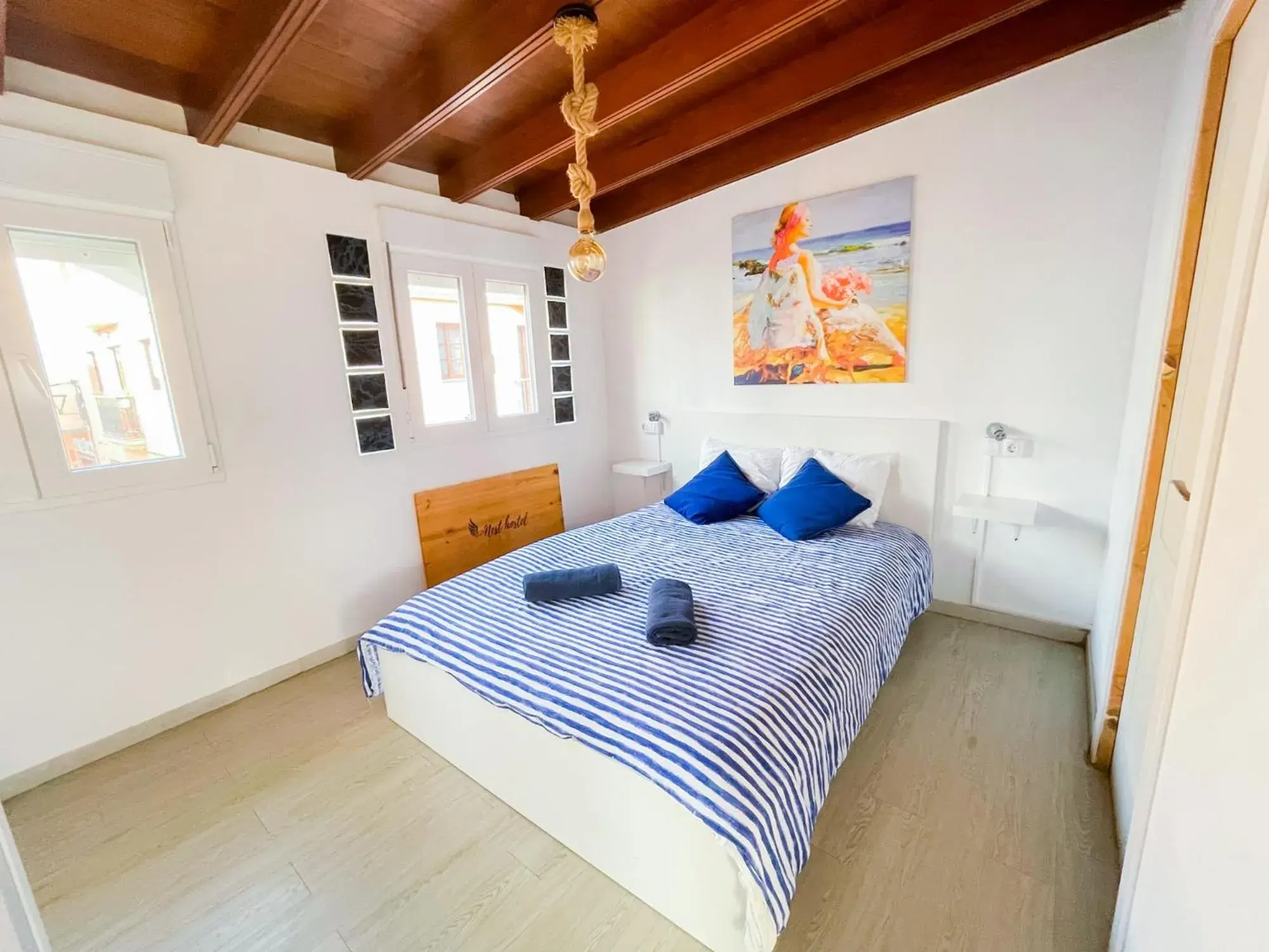 Double Room in Puerto Nest Hostel Double Room in Puerto Nest Hostel