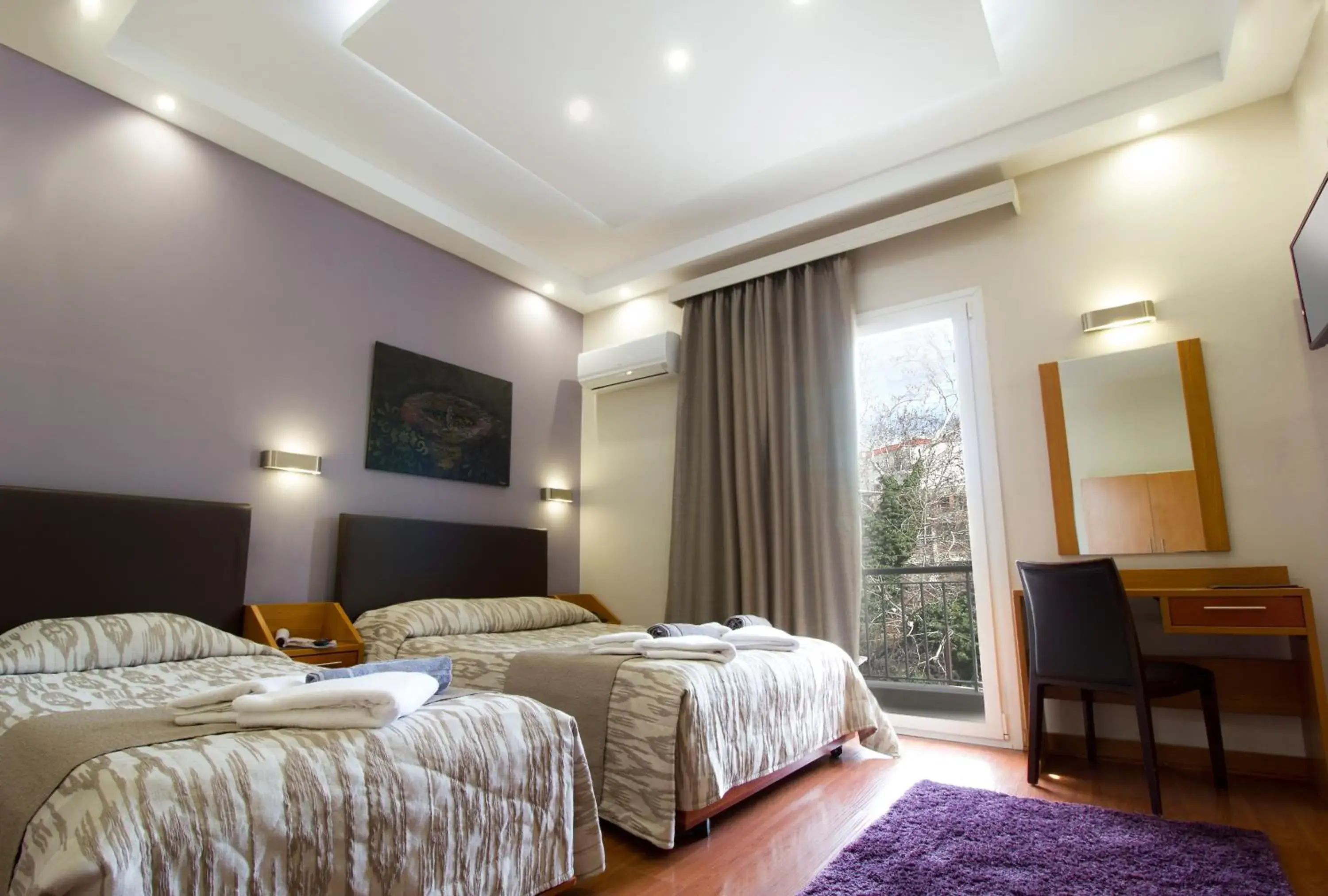 Single Room with Terrace - single occupancy in Hotel Lithaion Single Room with Terrace - single occupancy in Hotel Lithaion