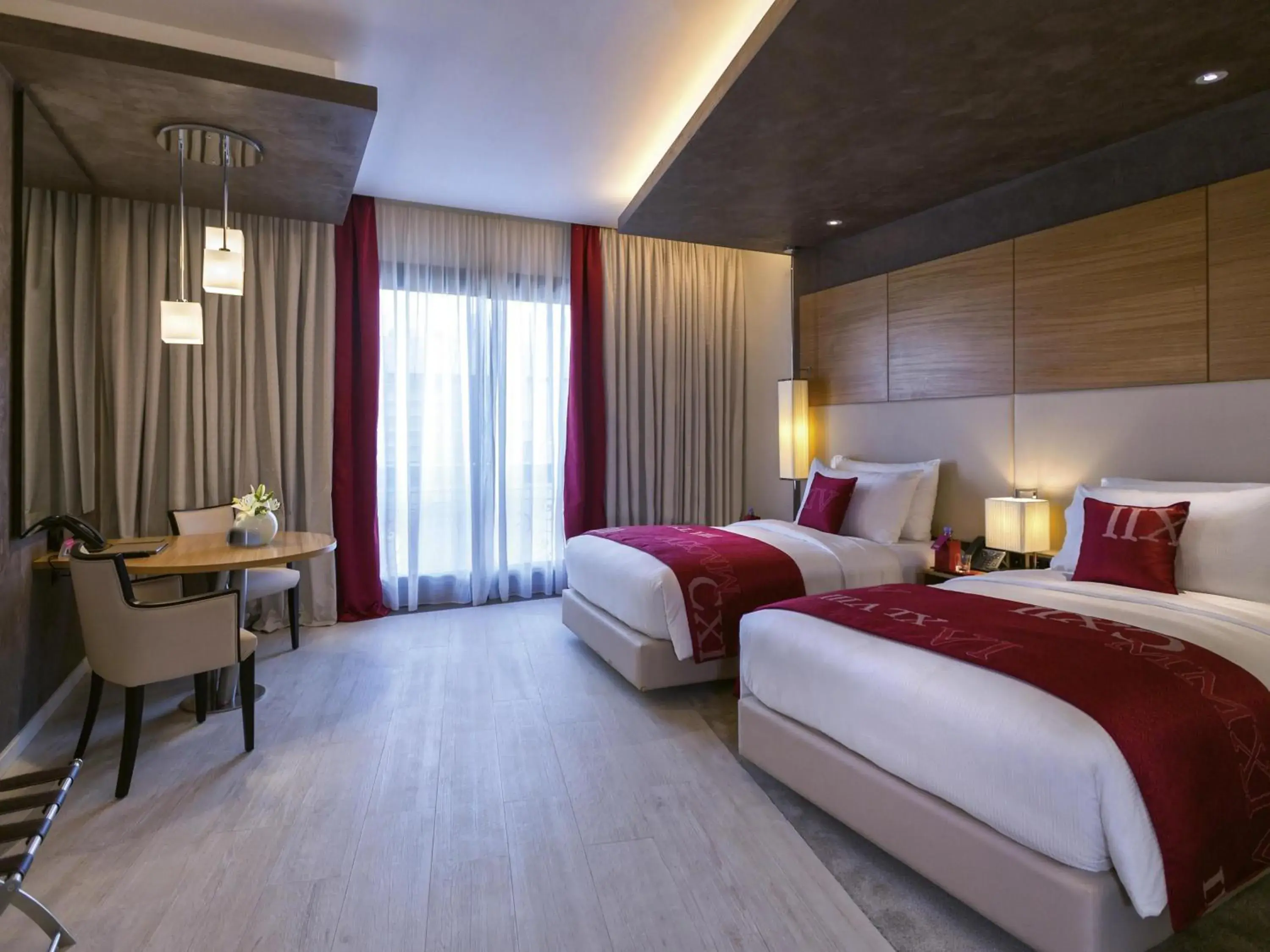 Deluxe Twin Room in Mövenpick Hotel du Lac Tunis Deluxe Twin Room in Mövenpick Hotel du Lac Tunis