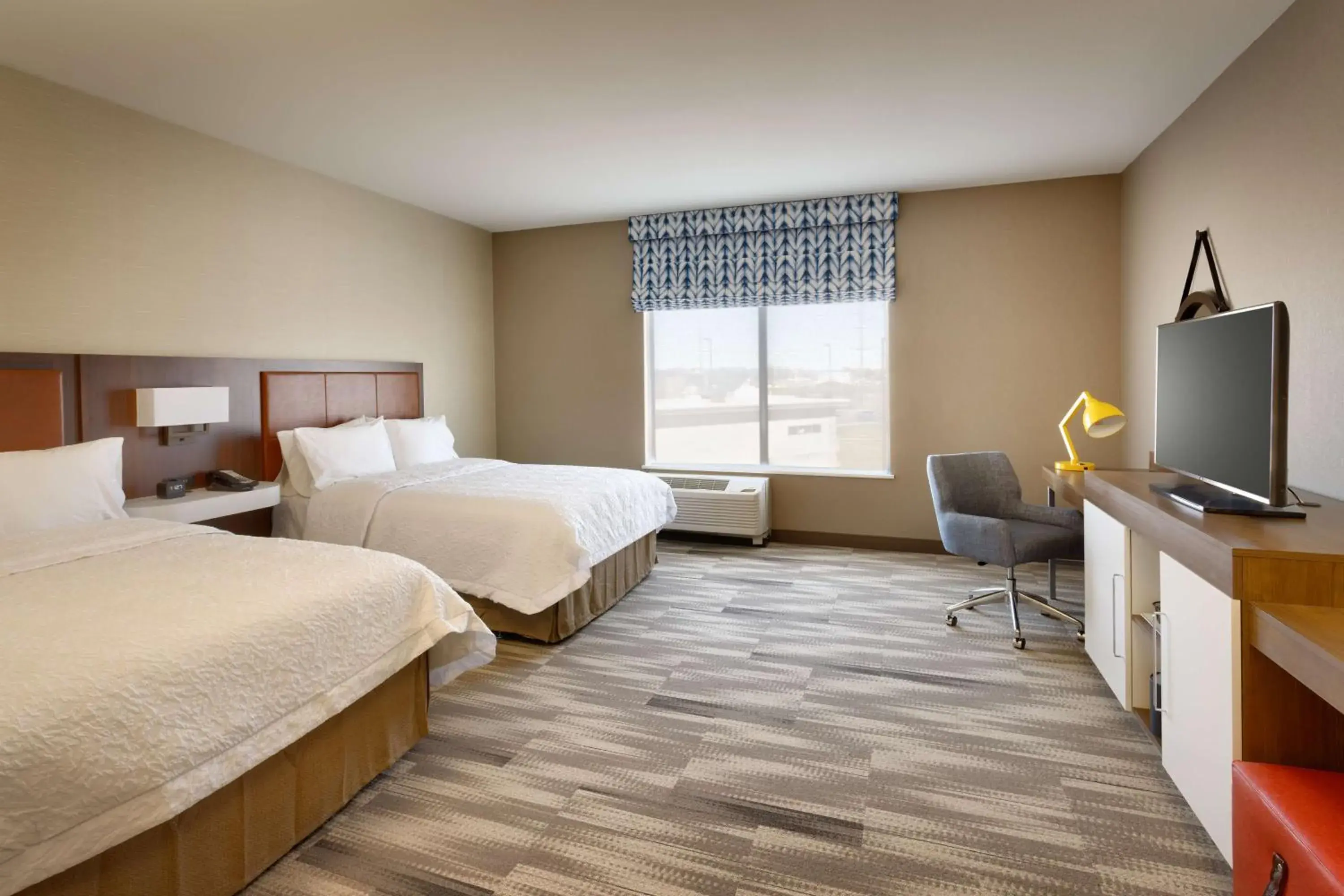 Queen Room with Two Queen Beds - Mobility Access/Non-Smoking in Hampton Inn & Suites Rexburg Queen Room with Two Queen Beds - Mobility Access/Non-Smoking in Hampton Inn & Suites Rexburg