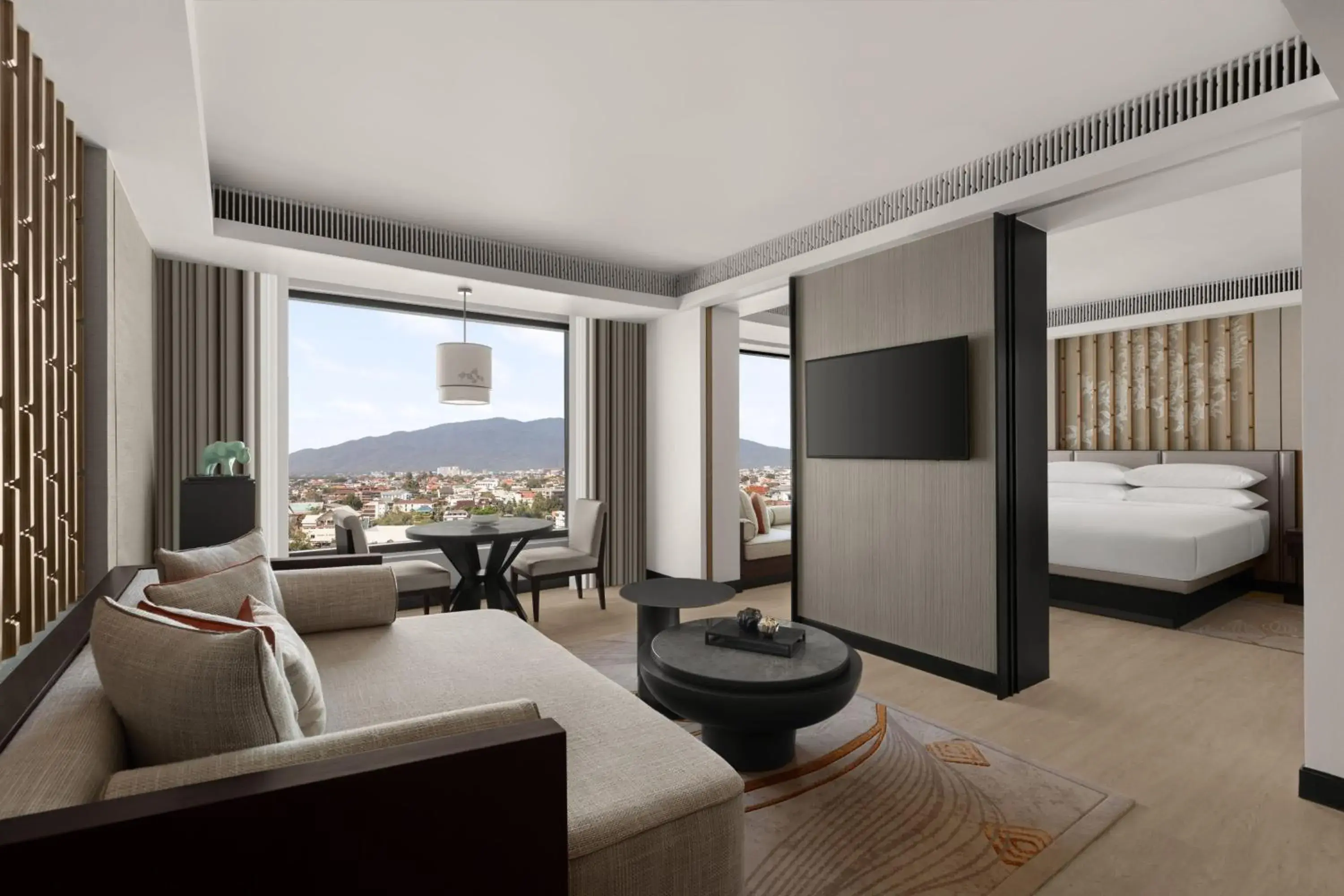 Executive Suite - Club Lounge Access - High Floor - King Bed in Chiang Mai Marriott Hotel Executive Suite - Club Lounge Access - High Floor - King Bed in Chiang Mai Marriott Hotel