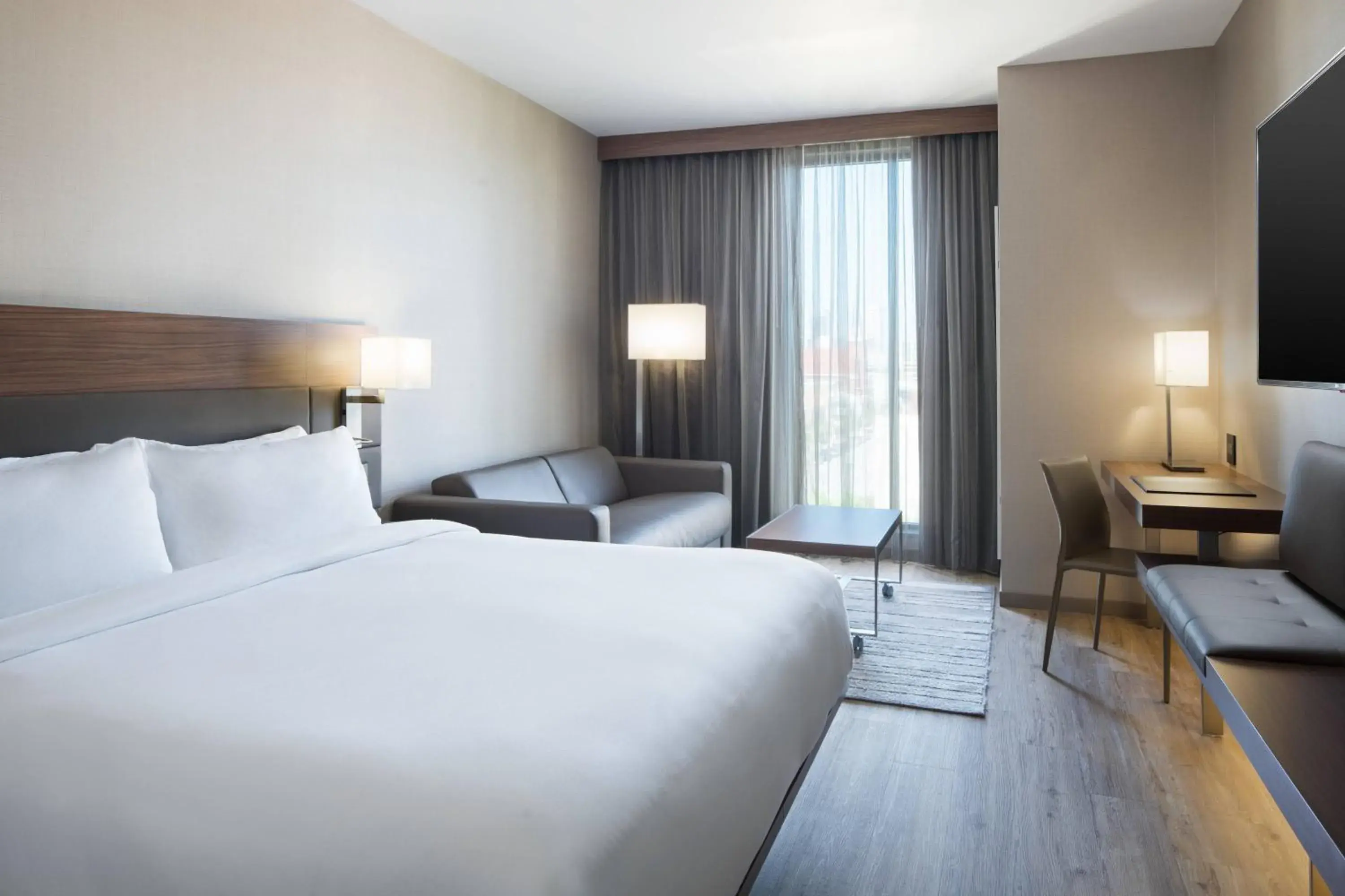 King Room with Sofa Bed - Hearing Accessible in AC Hotel by Marriott Louisville Downtown King Room with Sofa Bed - Hearing Accessible in AC Hotel by Marriott Louisville Downtown