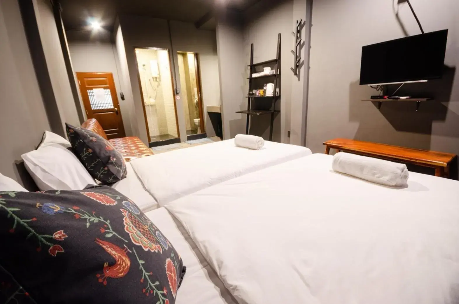 Superior Twin Room in Tian Tian Hostel Superior Twin Room in Tian Tian Hostel