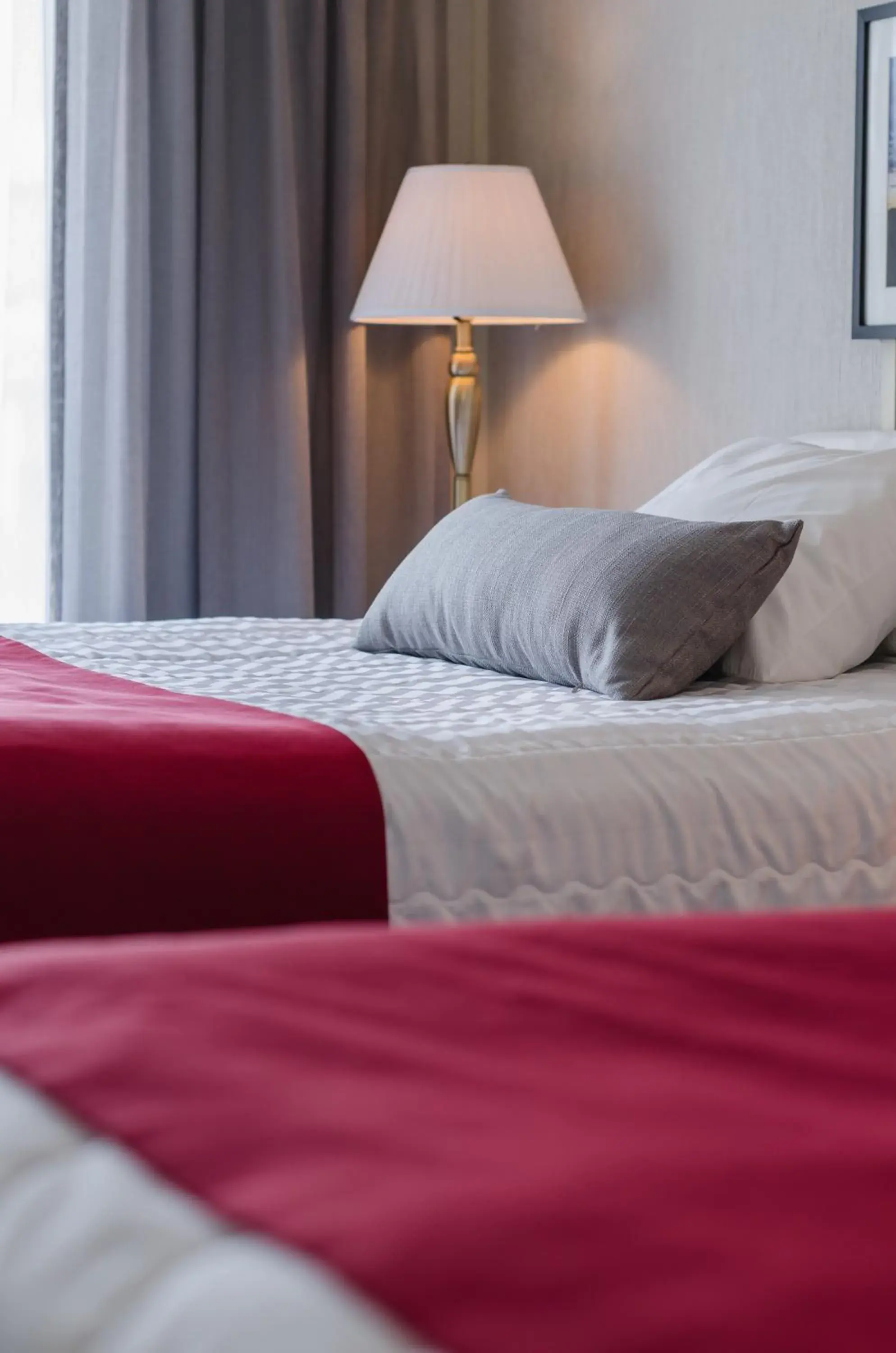 Double Room with Two Double Beds in Motel Cartier Double Room with Two Double Beds in Motel Cartier