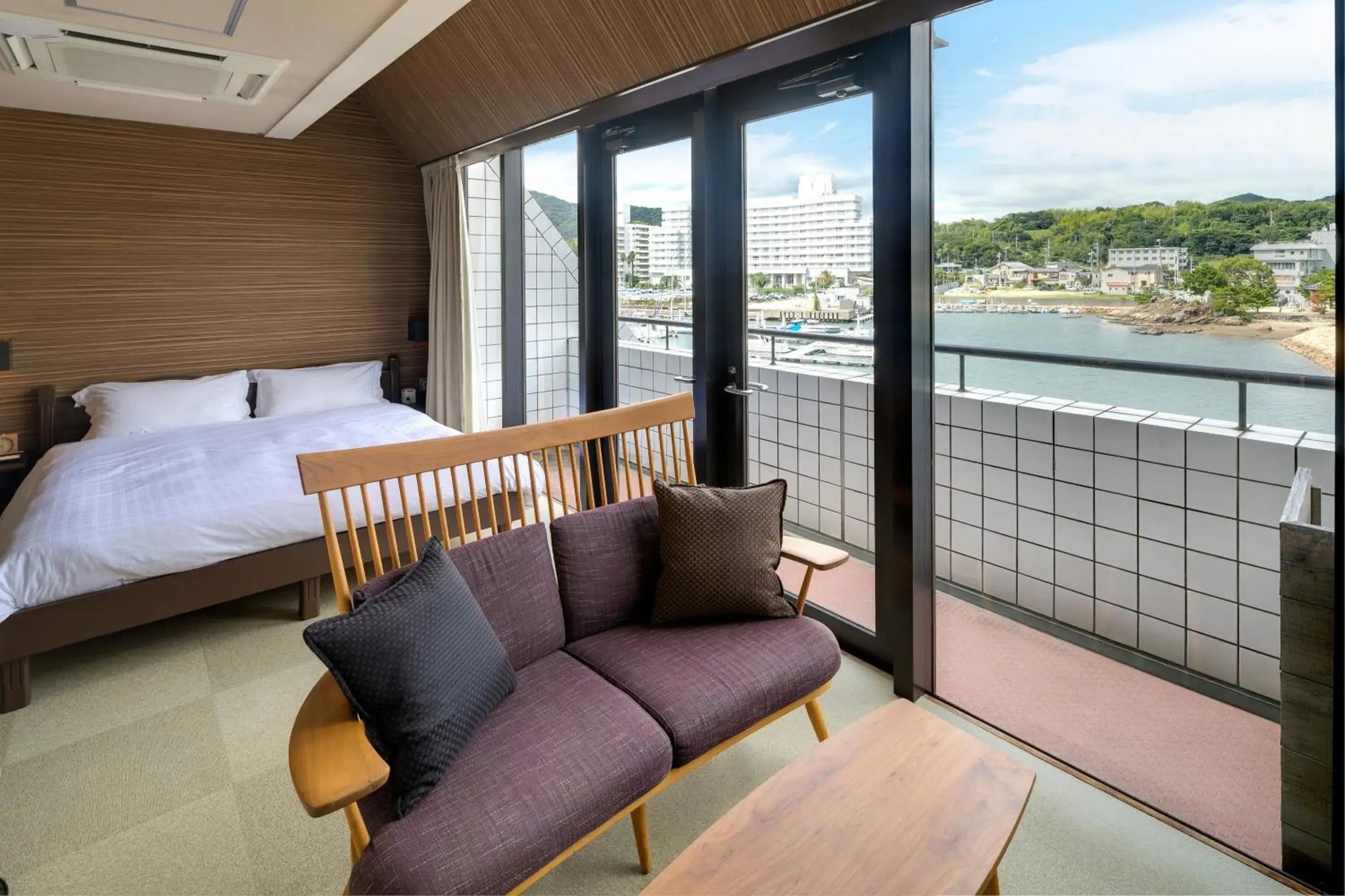 Double Room With Harbor View - Non-Smoking (3rd Floor) in Shimahana Double Room With Harbor View - Non-Smoking (3rd Floor) in Shimahana