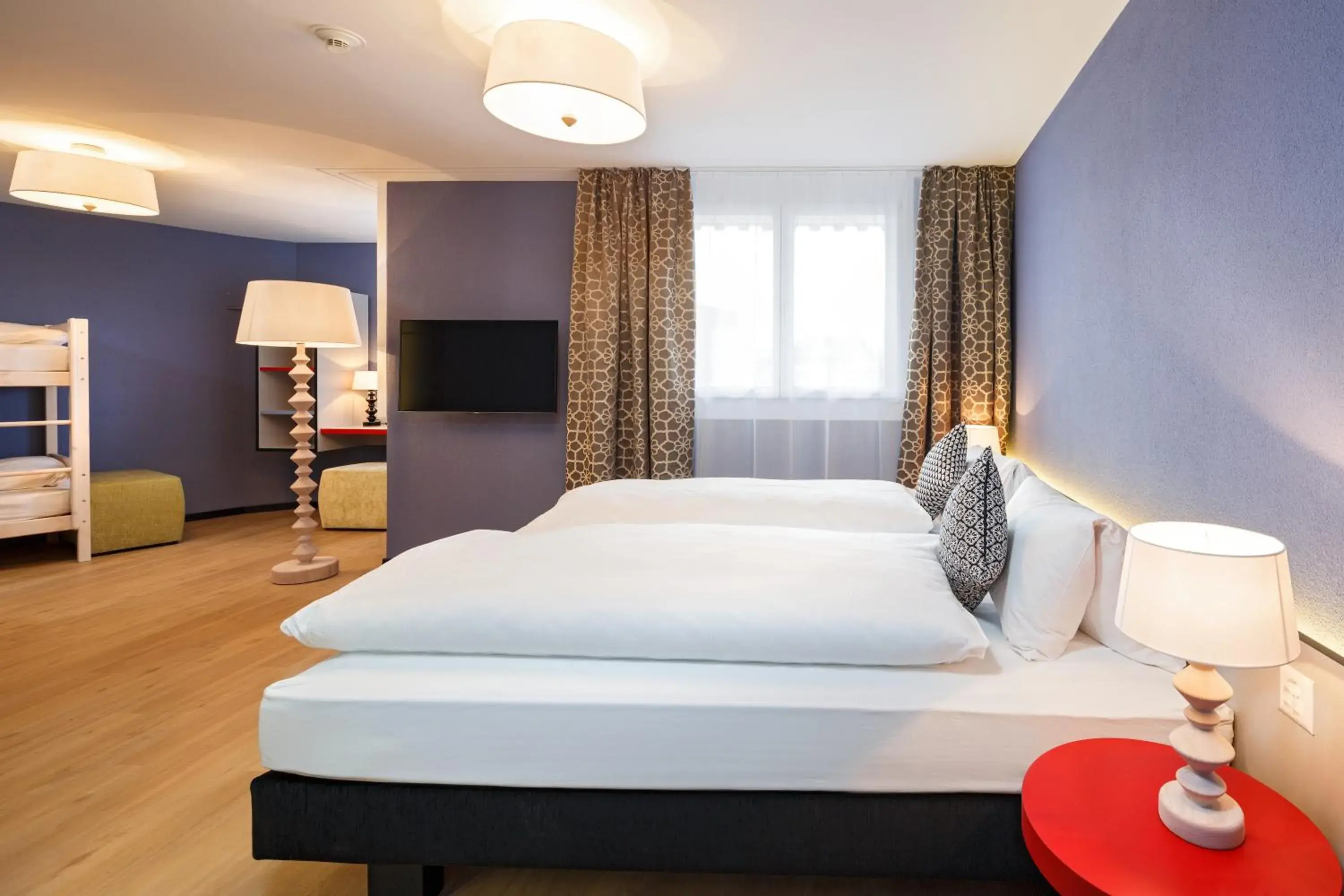 Modern Quadruple Room in Hotel & Restaurant Chärnsmatt Modern Quadruple Room in Hotel & Restaurant Chärnsmatt