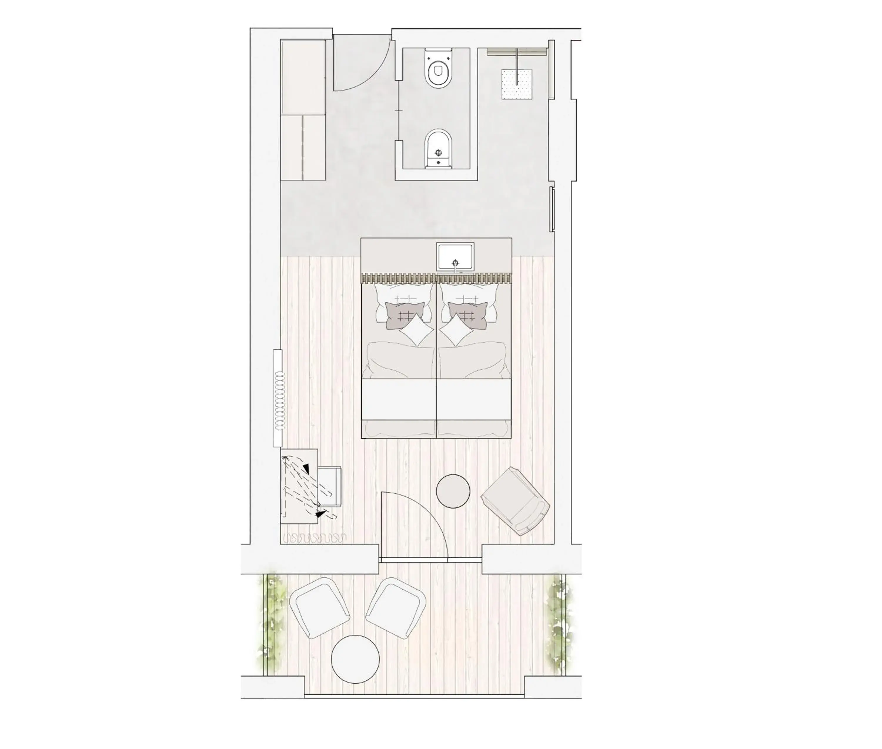 Superior Double Room - single occupancy in Anett hotel Superior Double Room - single occupancy in Anett hotel