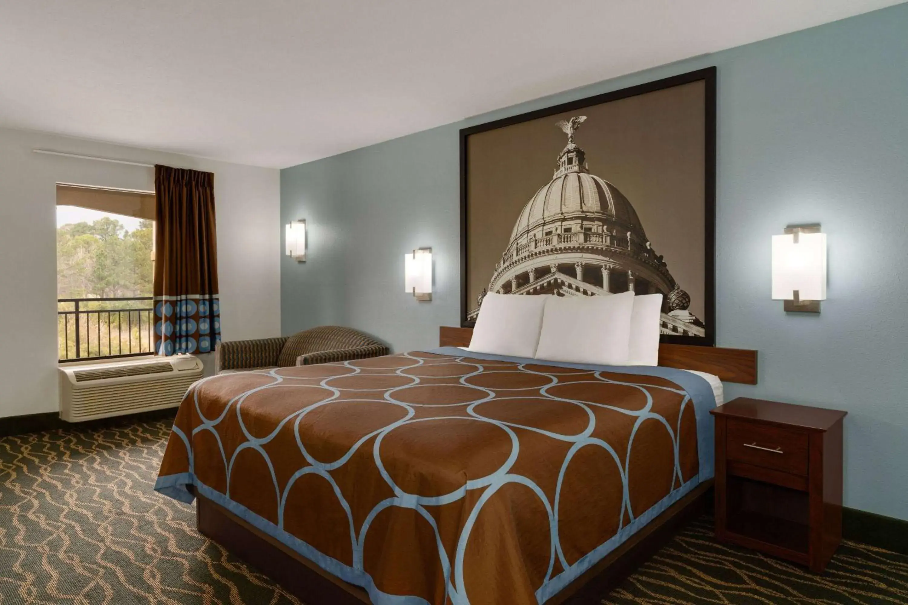 King Room - Non-Smoking in Super 8 by Wyndham Pearl/Jackson/East King Room - Non-Smoking in Super 8 by Wyndham Pearl/Jackson/East