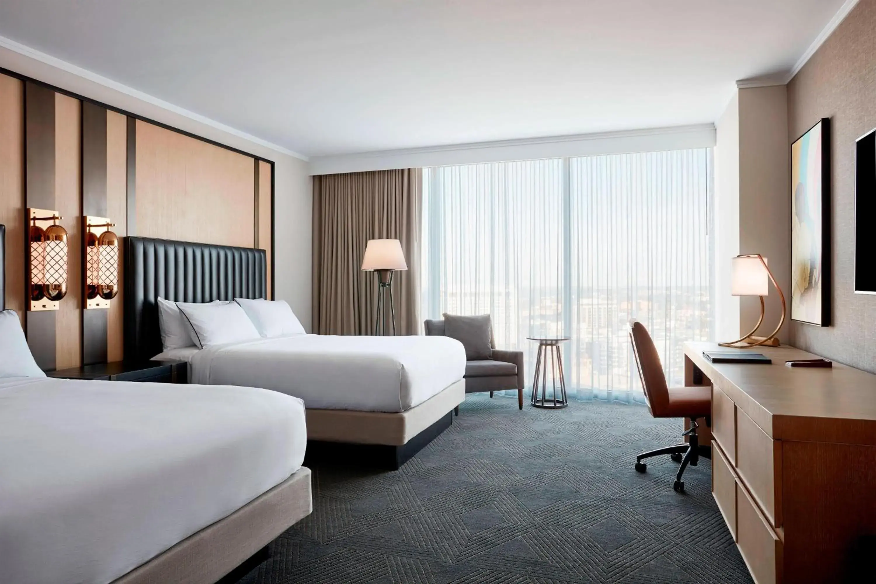 Queen Room with Two Queen Beds - single occupancy - Hearing Accessible in JW Marriott Nashville Queen Room with Two Queen Beds - single occupancy - Hearing Accessible in JW Marriott Nashville