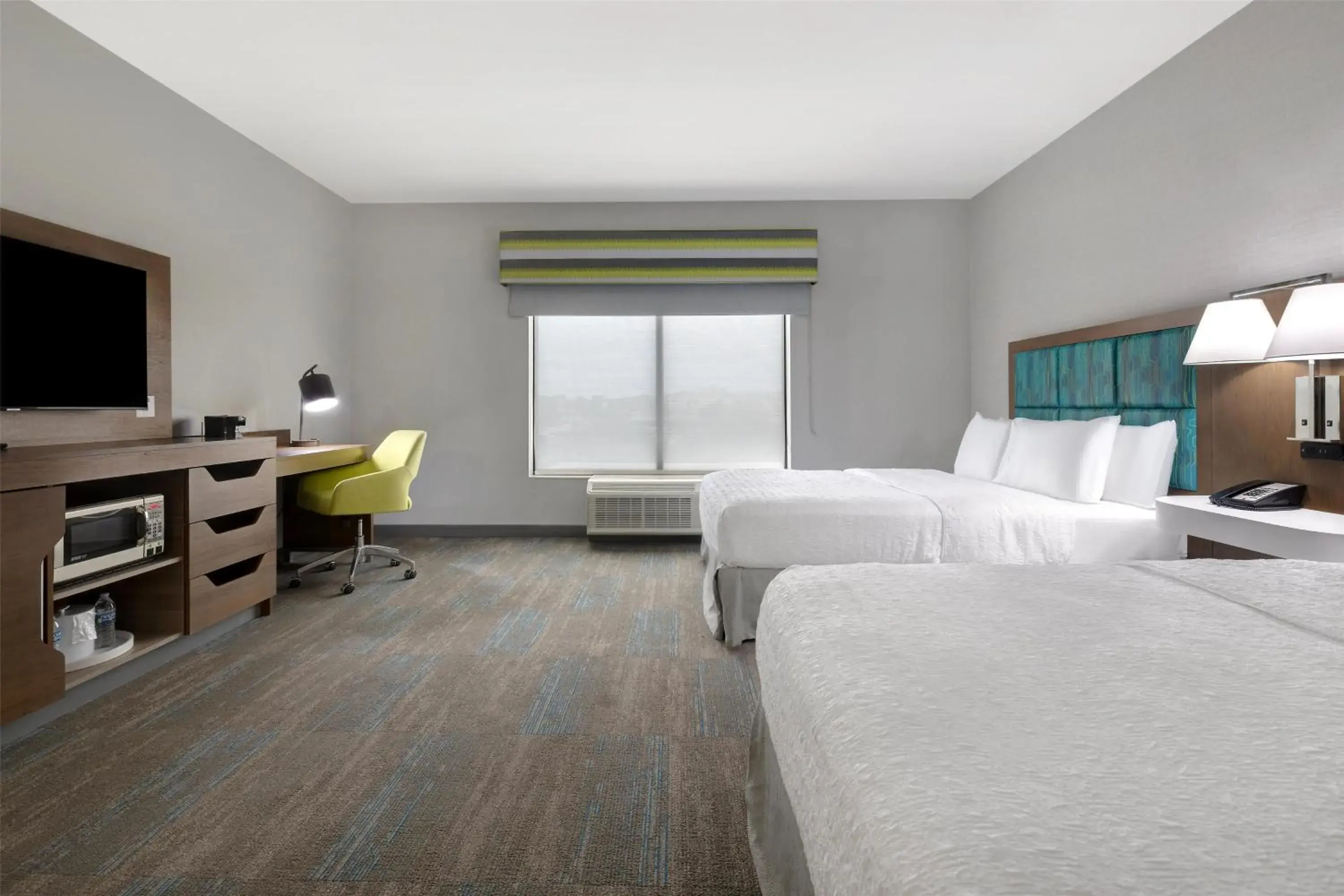 Room with Two Queen Beds - Non-Smoking in Hampton Inn & Suites Shreveport Room with Two Queen Beds - Non-Smoking in Hampton Inn & Suites Shreveport