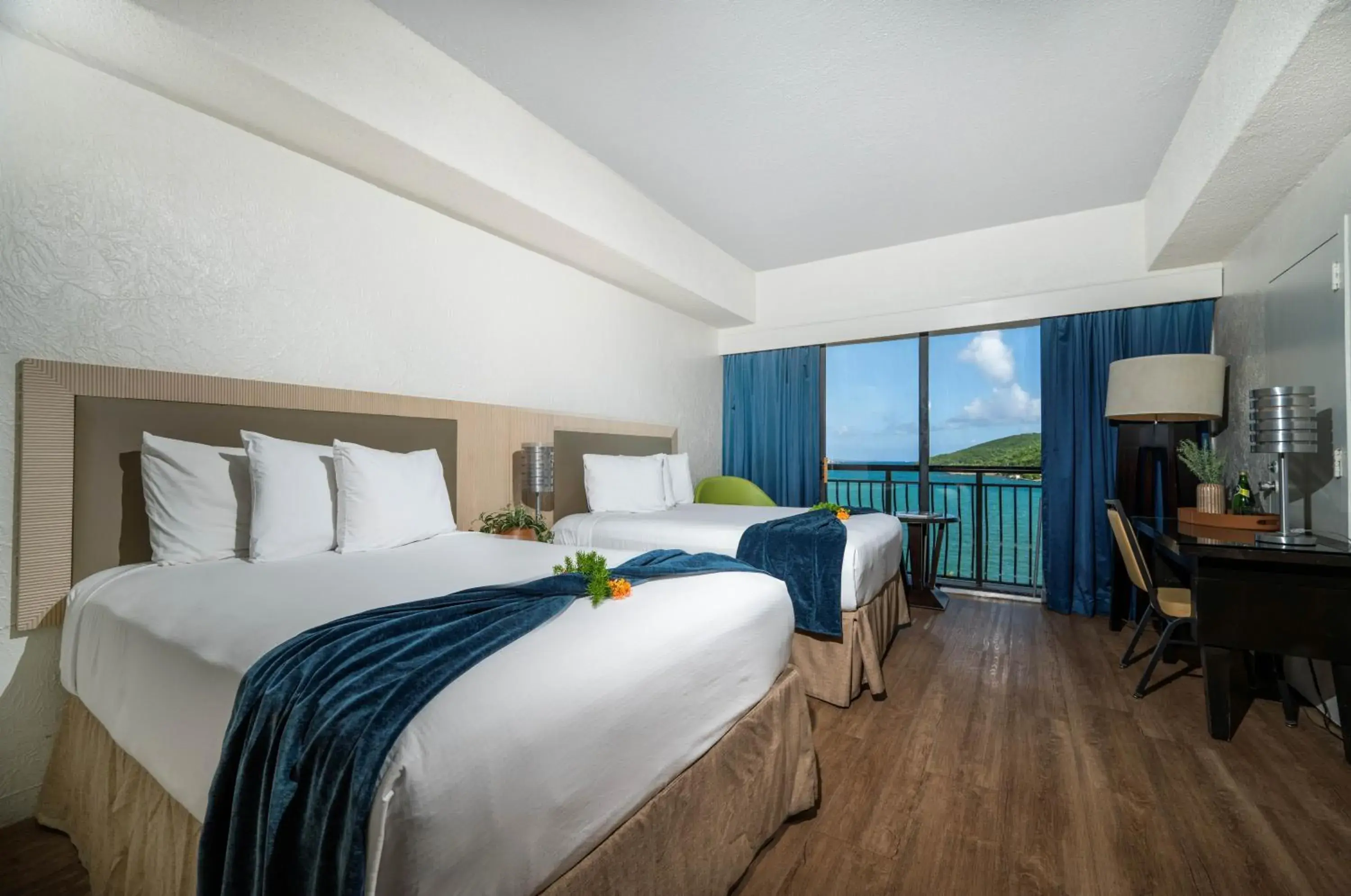Double Room with Two Double Beds with Ocean View in Windward Passage Hotel Double Room with Two Double Beds with Ocean View in Windward Passage Hotel