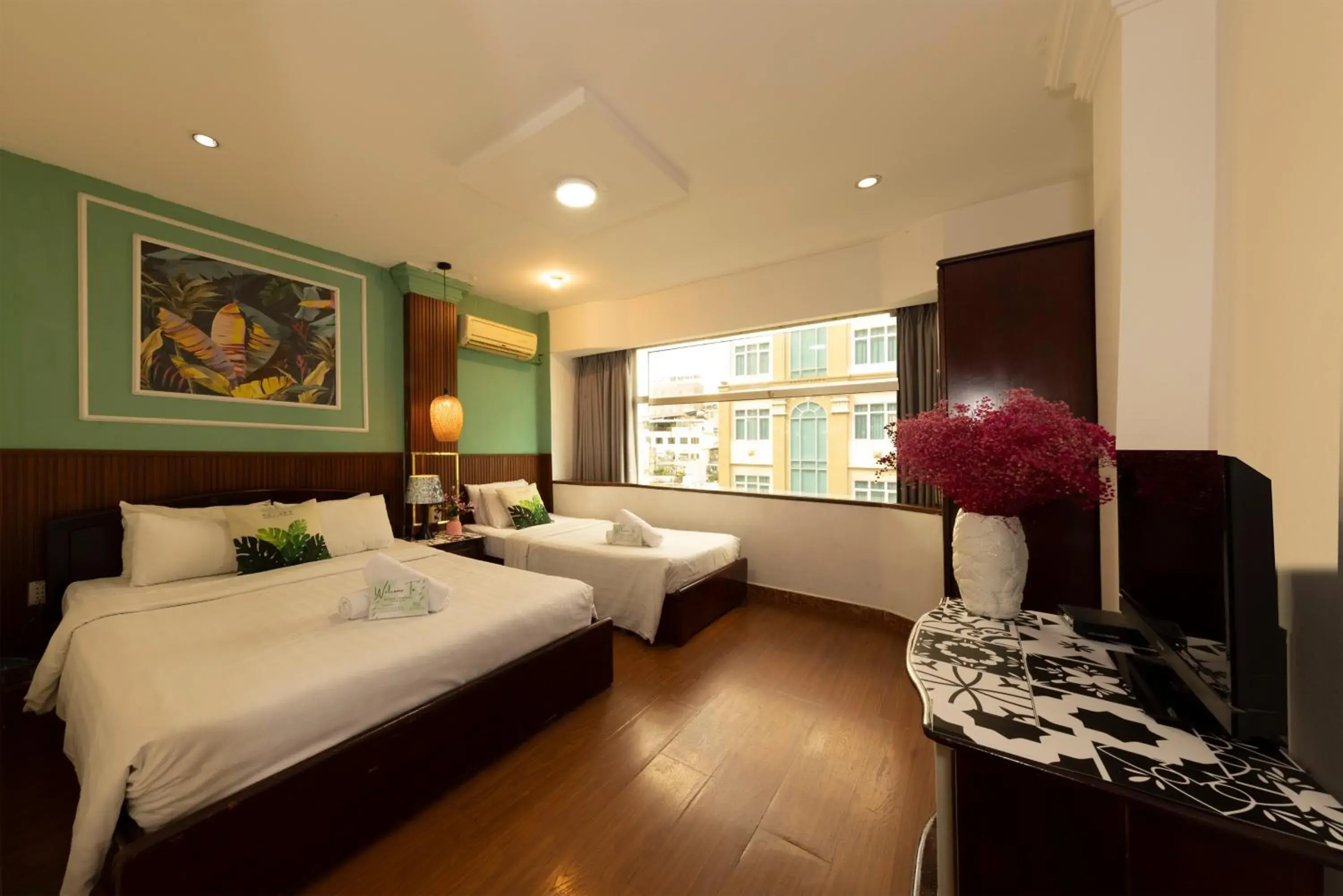 Triple Room with City View in Vilion Central Hotel & Spa Triple Room with City View in Vilion Central Hotel & Spa