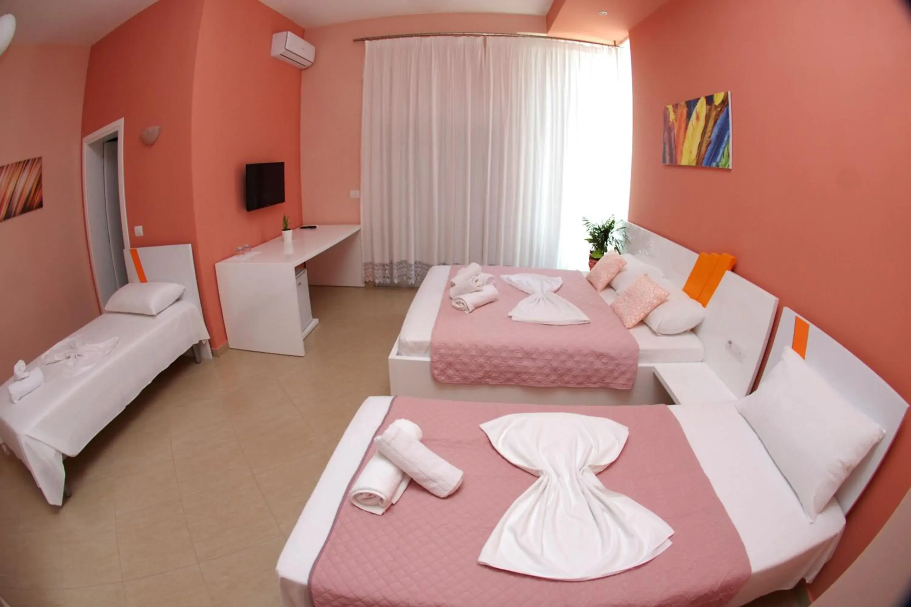 Quadruple Room with Balcony in Villa Green Garden Quadruple Room with Balcony in Villa Green Garden