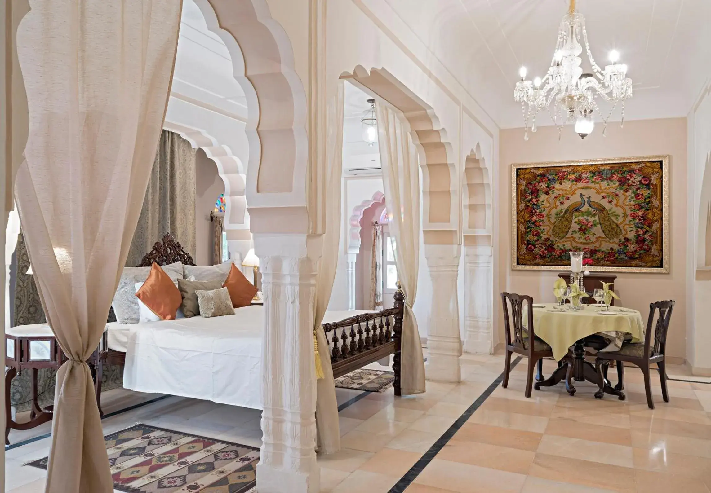 Super Deluxe Double or Twin Room - single occupancy in Alsisar Mahal- Heritage Hotel Super Deluxe Double or Twin Room - single occupancy in Alsisar Mahal- Heritage Hotel