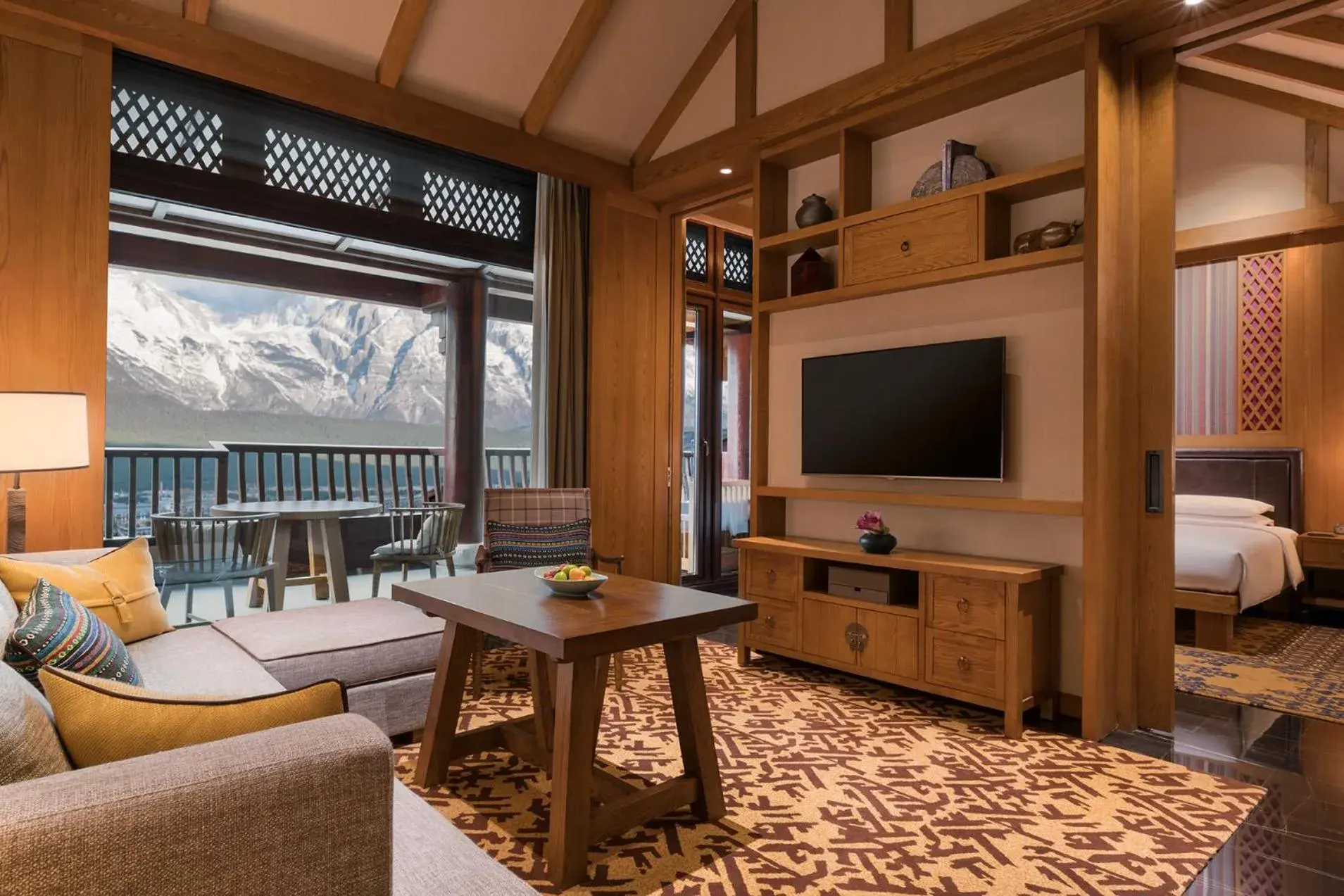 Mountain Grand Suite - Twin Room in Jinmao Pureal Mountain Liiang Mountain Grand Suite - Twin Room in Jinmao Pureal Mountain Liiang