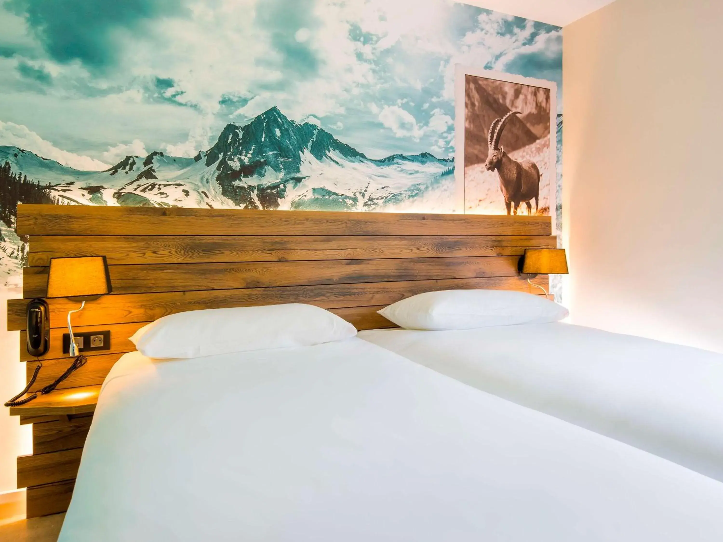 Standard Twin Room - single occupancy in Ibis Styles Sallanches Pays du Mont-Blanc Standard Twin Room - single occupancy in Ibis Styles Sallanches Pays du Mont-Blanc