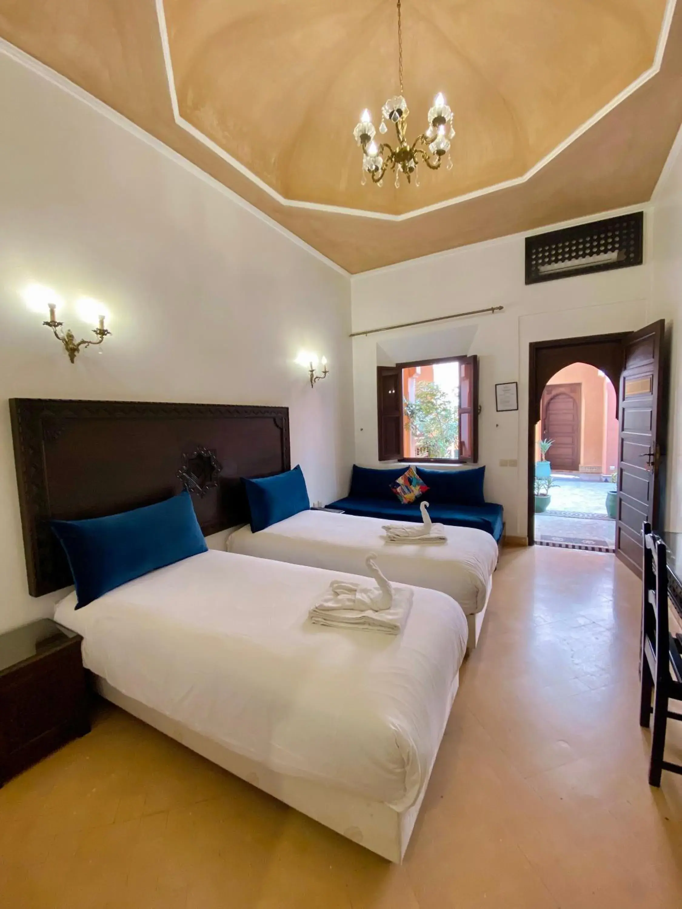 Superior Triple Room in Riad & Spa Bahia Salam Superior Triple Room in Riad & Spa Bahia Salam