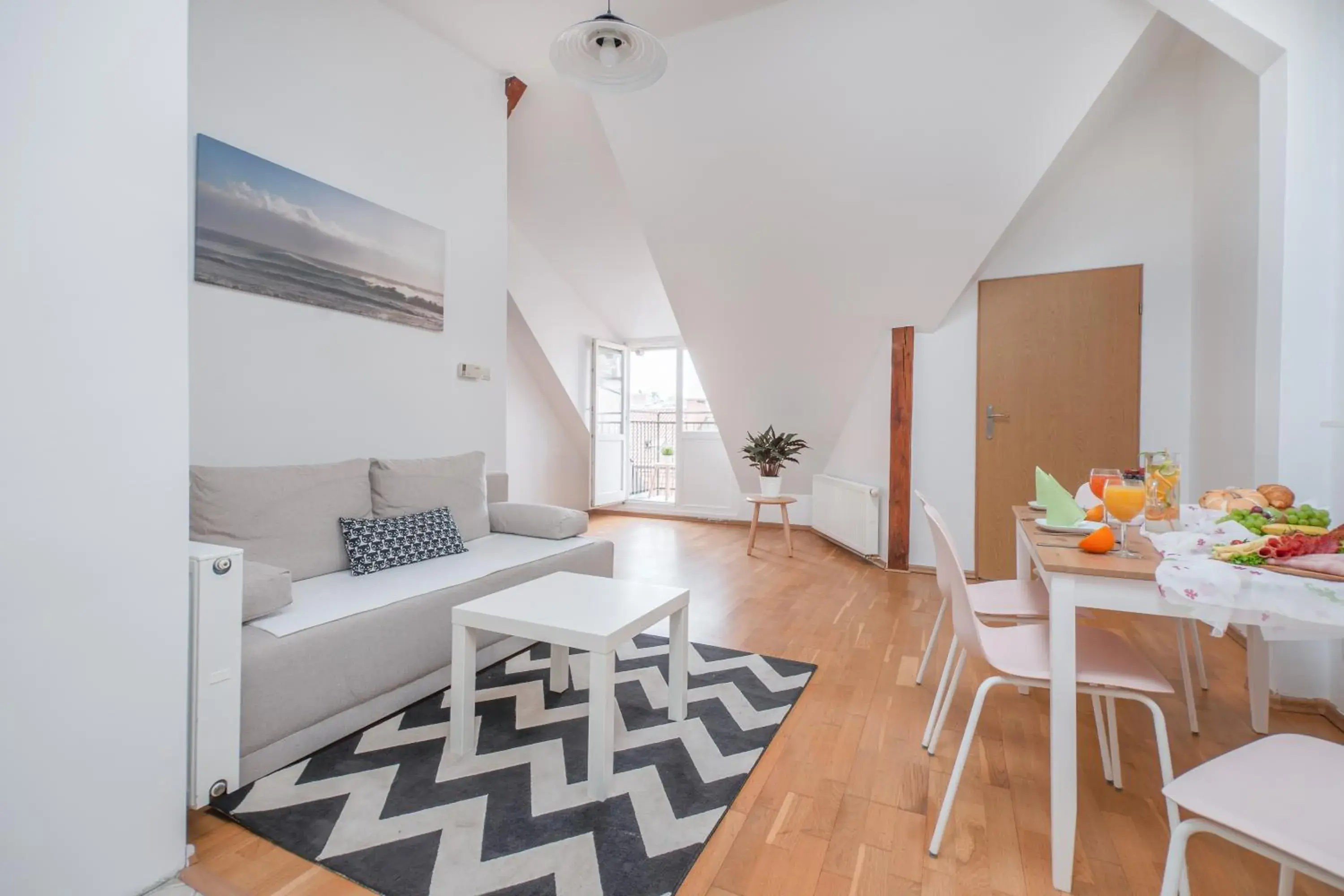 Two-Bedroom Apartment with Balcony in Riviera Residence Apartments Two-Bedroom Apartment with Balcony in Riviera Residence Apartments