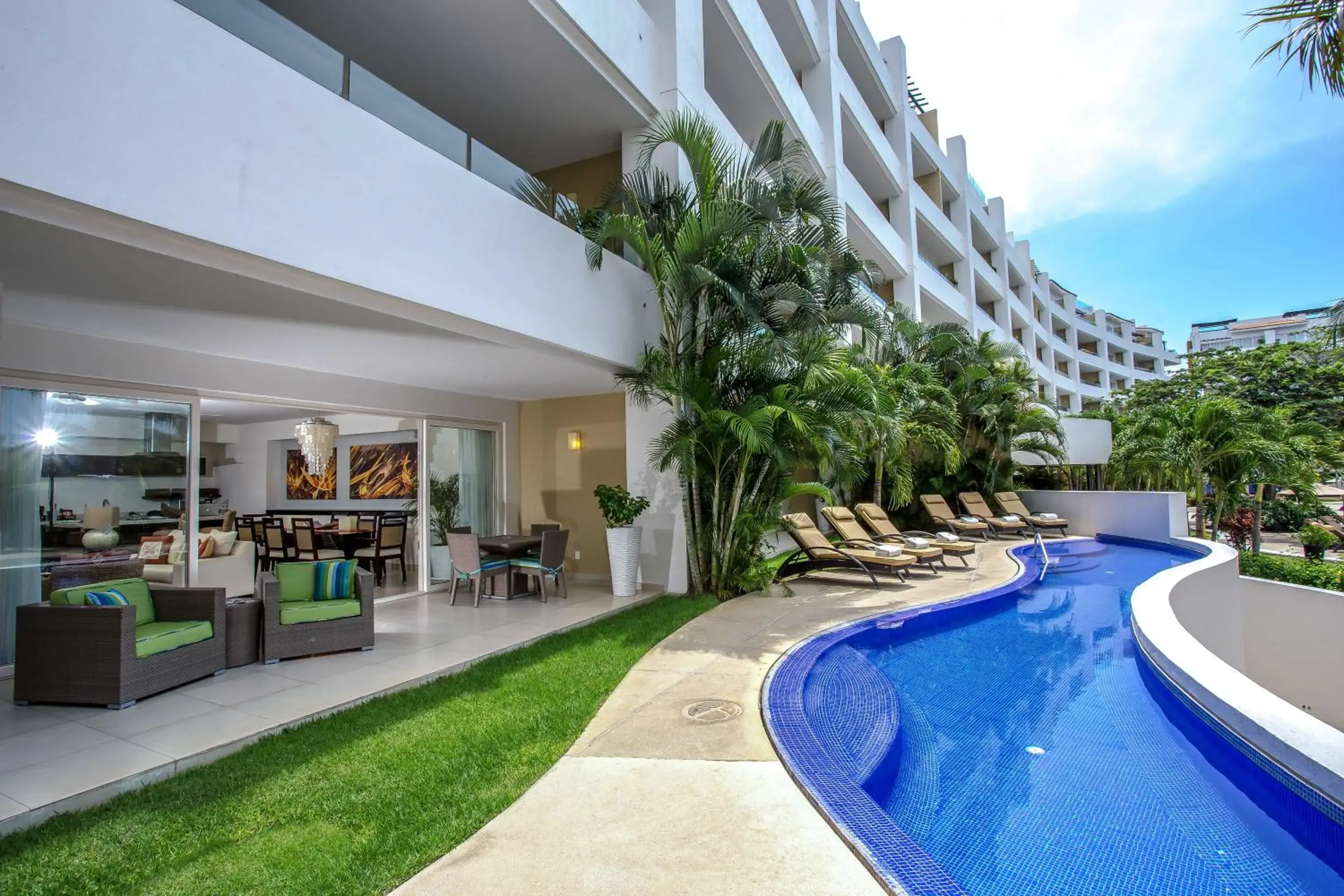 One-Bedroom King Room with Terrace and Kitchen in Marival Distinct All-Suites & World Spa - Handwritten Collection One-Bedroom King Room with Terrace and Kitchen in Marival Distinct All-Suites & World Spa - Handwritten Collection