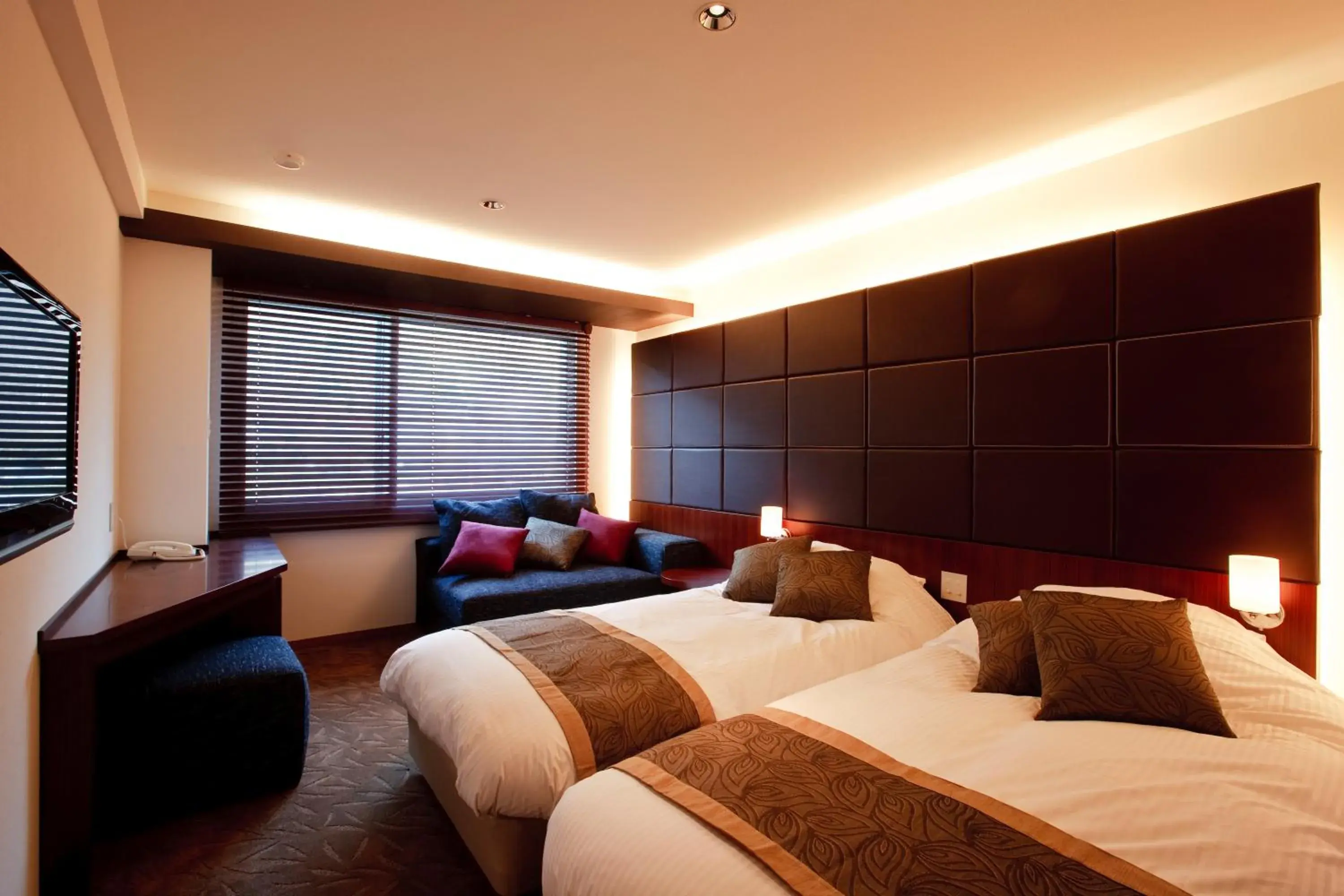 Modern Twin Room Non-Smoking in Choyo Resort Hotel Modern Twin Room Non-Smoking in Choyo Resort Hotel