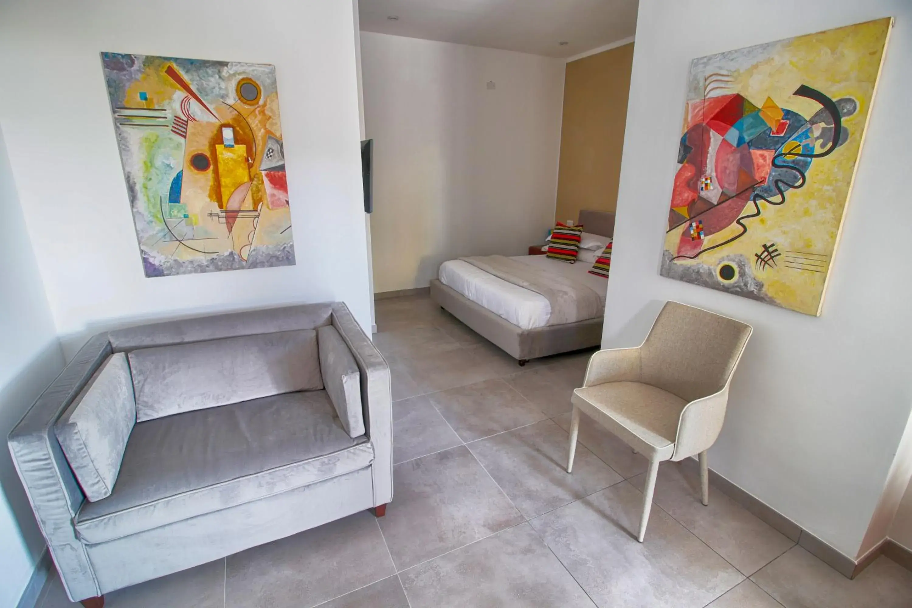 Double Room with Balcony - single occupancy in Petra Maris B&B Double Room with Balcony - single occupancy in Petra Maris B&B