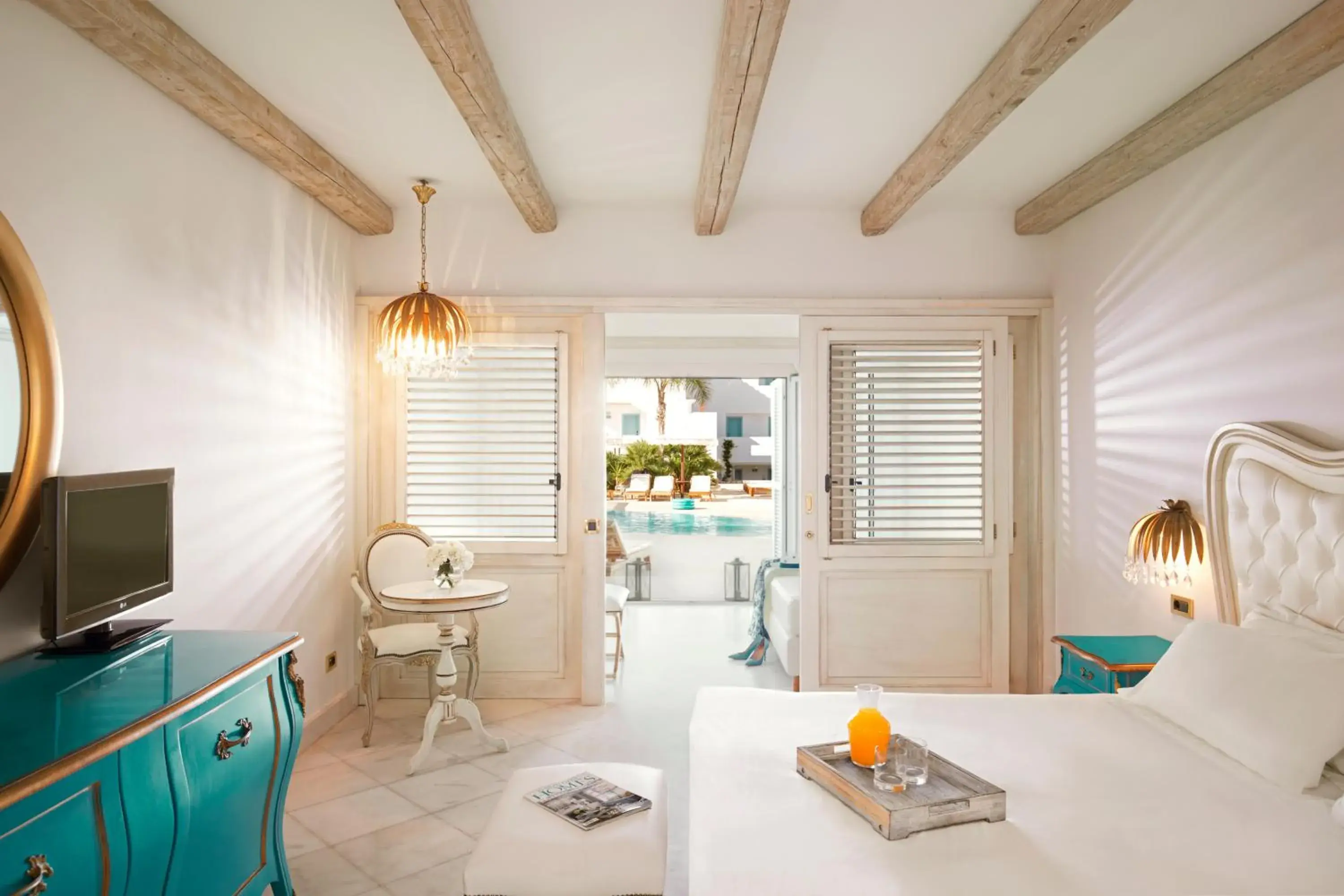 Family Bungalow Sharing Pool in Mitsis Selection Laguna Family Bungalow Sharing Pool in Mitsis Selection Laguna